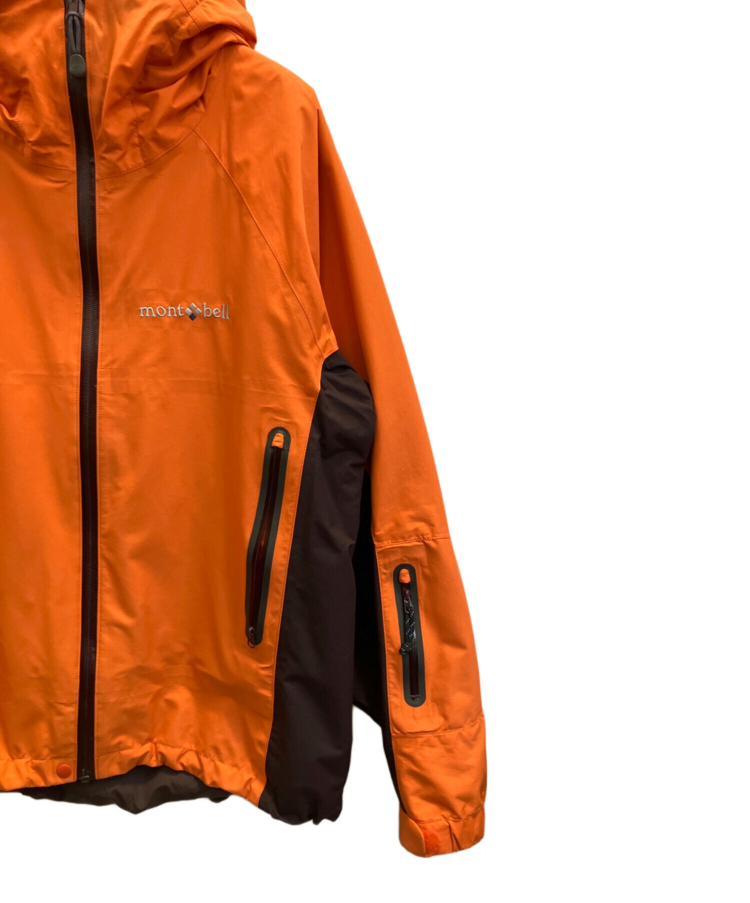 中古・古着通販】mont-bell (モンベル) ナイロンジャケット オレンジ