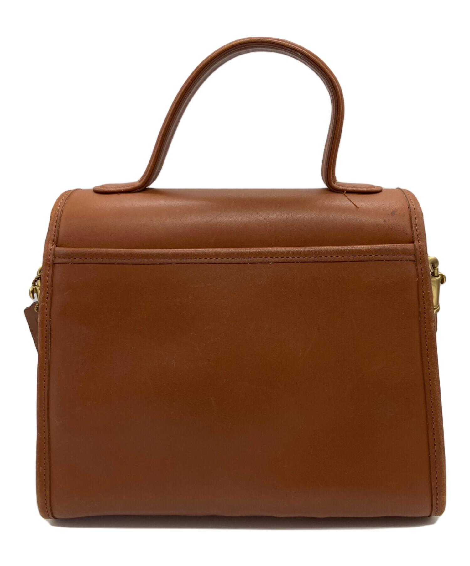 COACH 　2WAYバッグ（ブラウン） 中古・古着通販】COACH (コーチ) 2WAYバッOLD COACH ブラウン