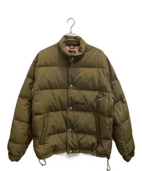 中古・古着通販】NANGA (ナンガ) ダウンジャケット オリーブ サイズ:XL