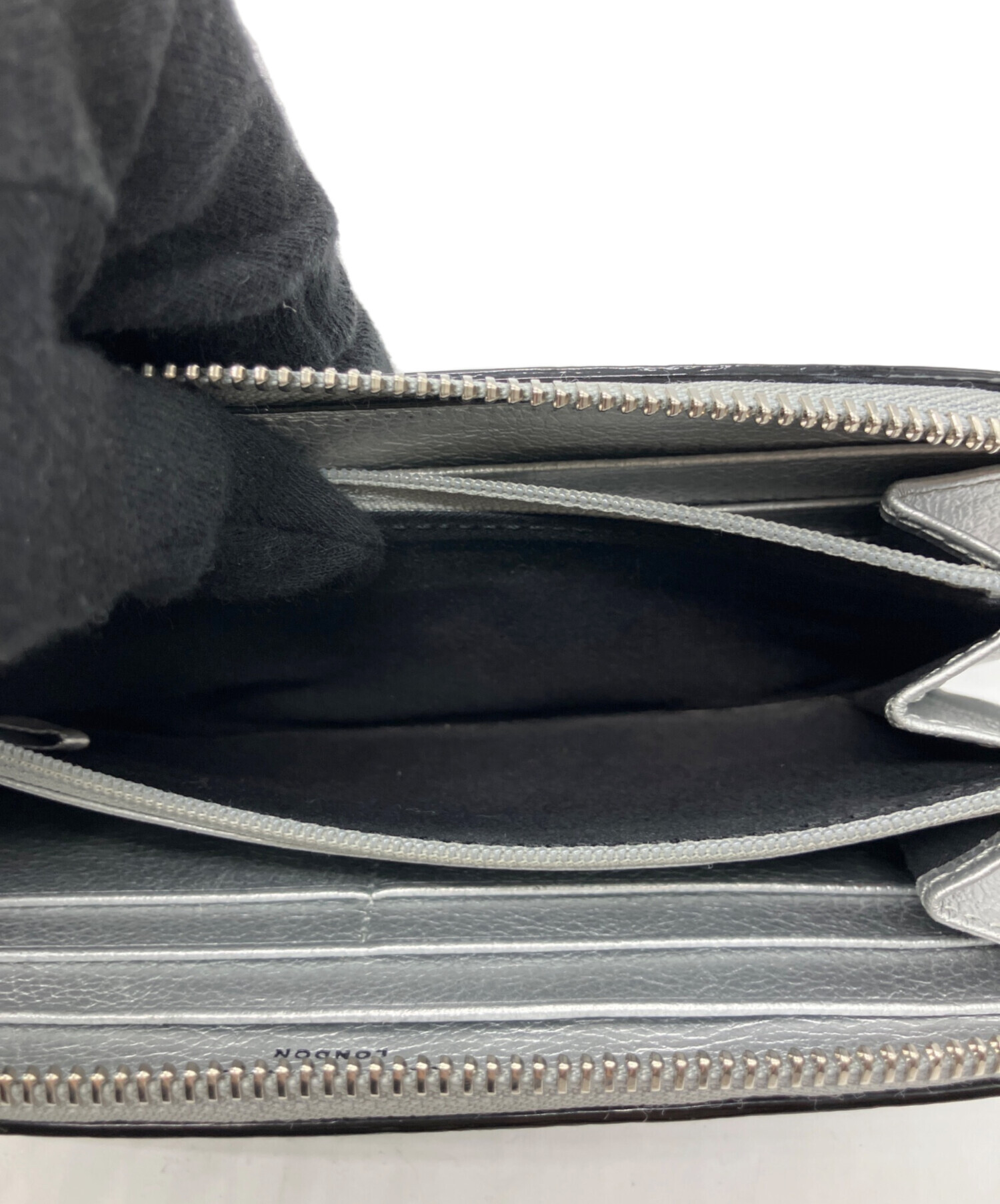 中古・古着通販】JIMMY CHOO (ジミーチュウ) 長財布 スカイブルー