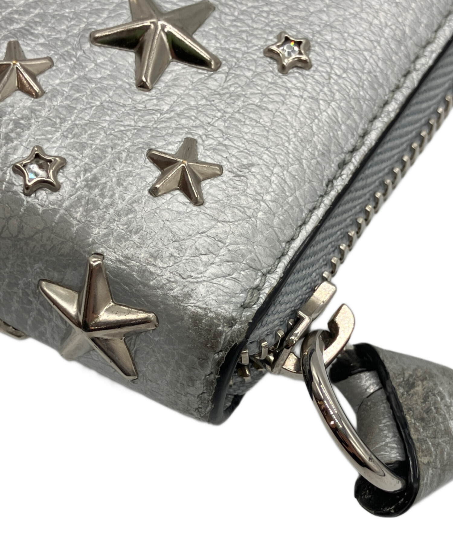 中古・古着通販】JIMMY CHOO (ジミーチュウ) 長財布 スカイブルー