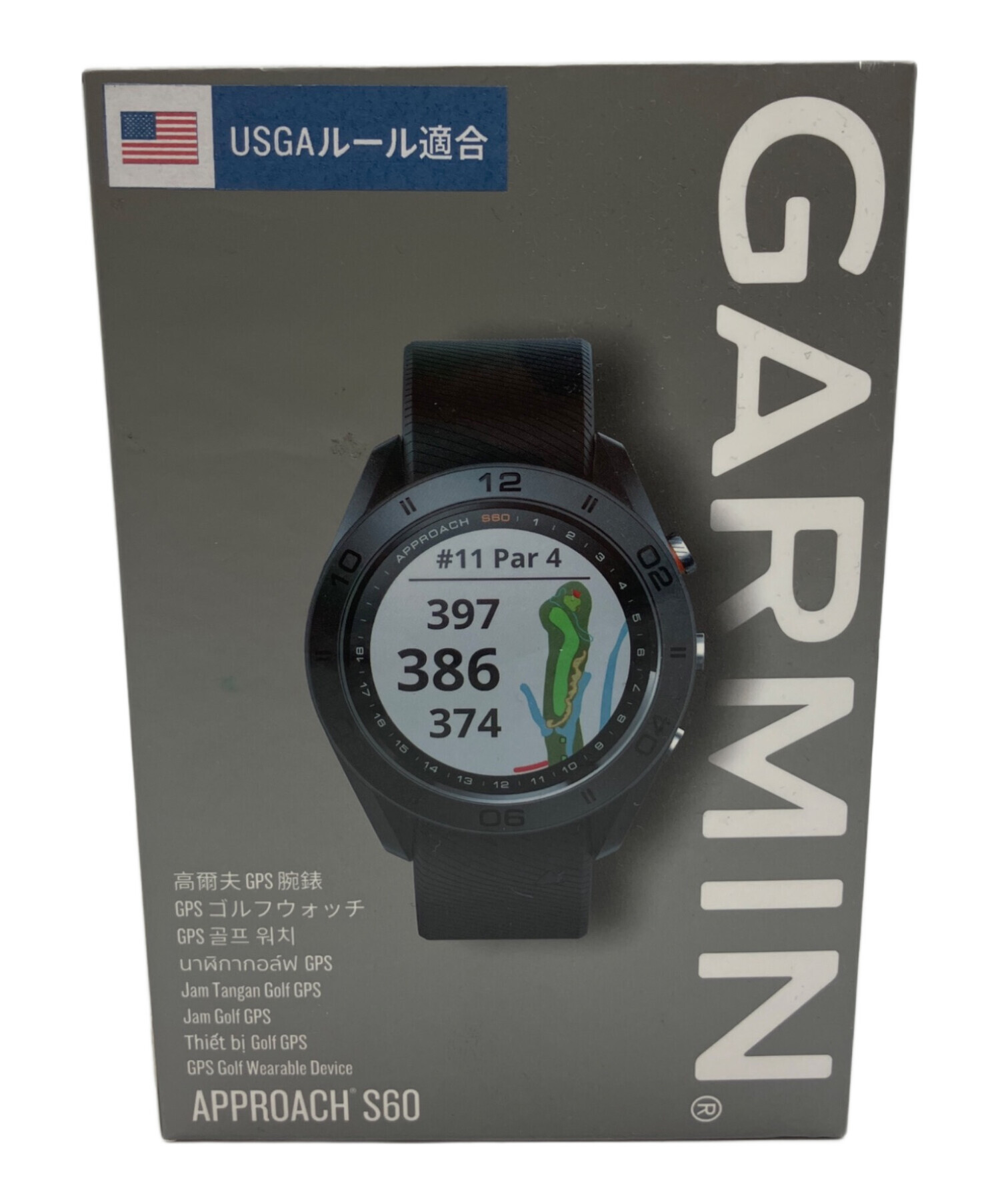 中古・古着通販】GARMIN (ガーミン) APPROACH S60 GPSゴルフウォッチ