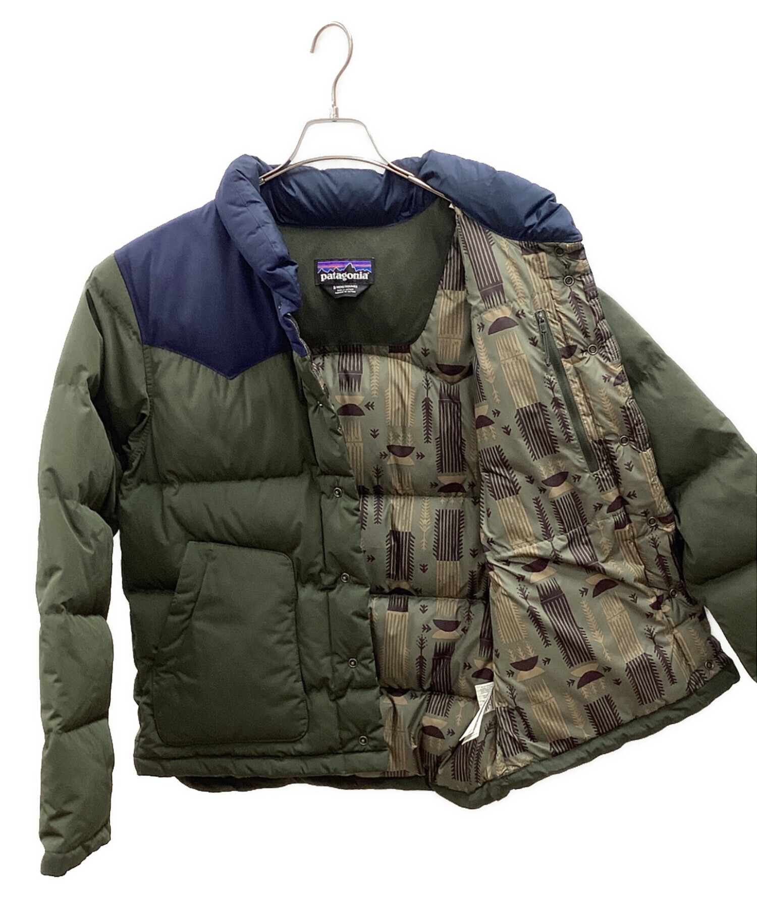 中古・古着通販】Patagonia (パタゴニア) ダウンジャケット ネイビー