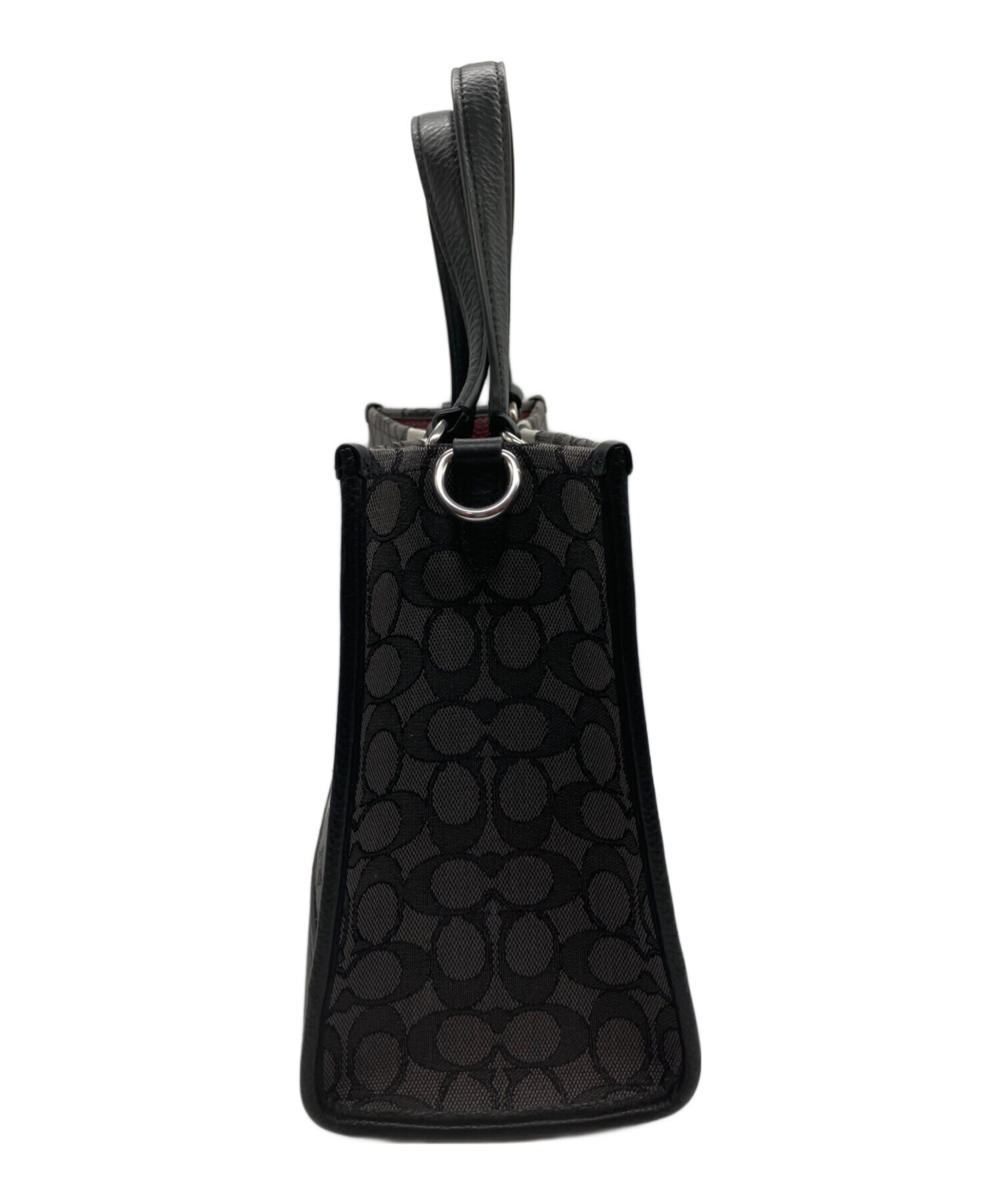 中古・古着通販】COACH (コーチ) デンプシートートバッグ ブラック