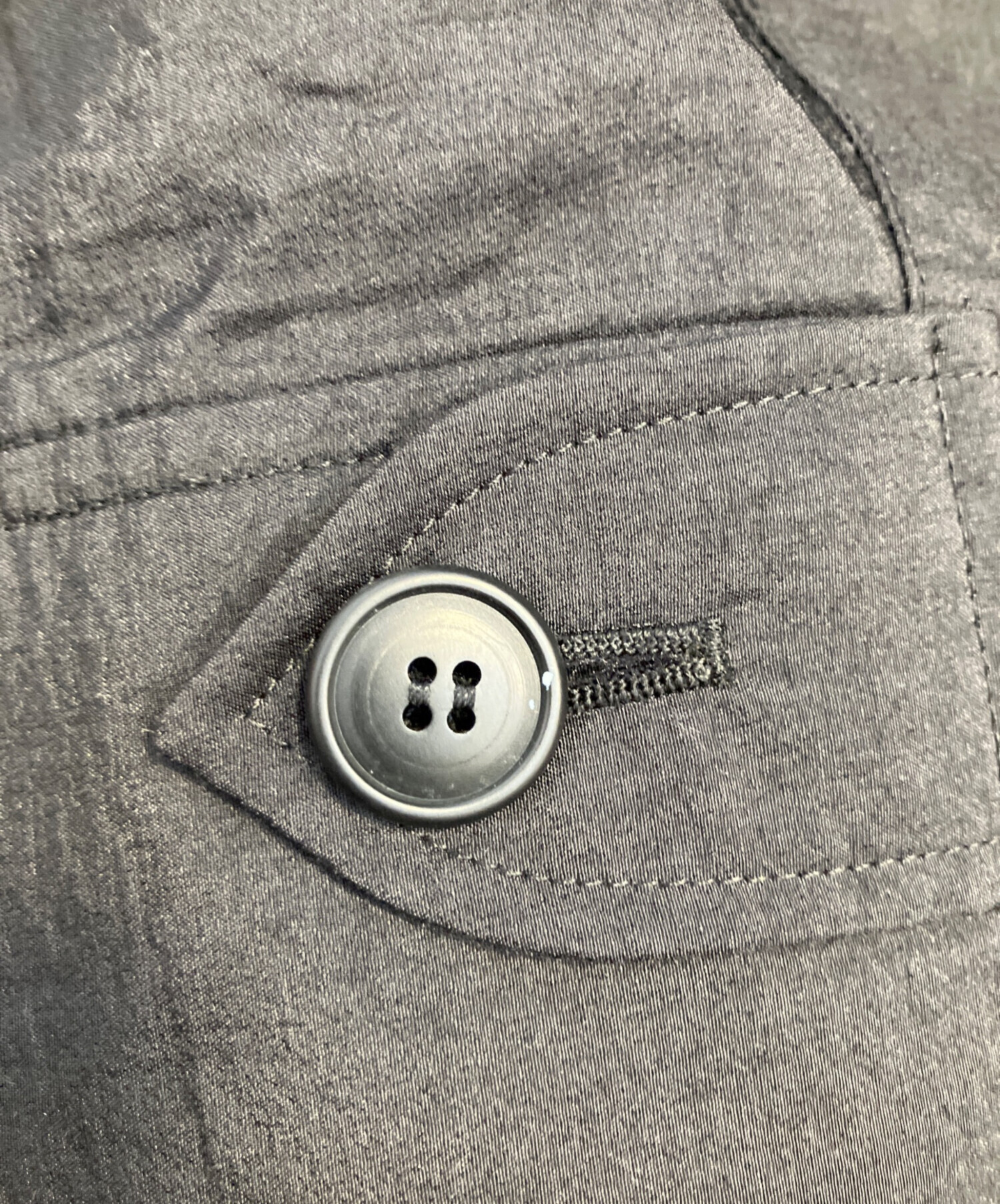 90s イッセイミヤケ　コットンレーベル　ピーコート　予備ボタン付 ISSEY MIYAKE
