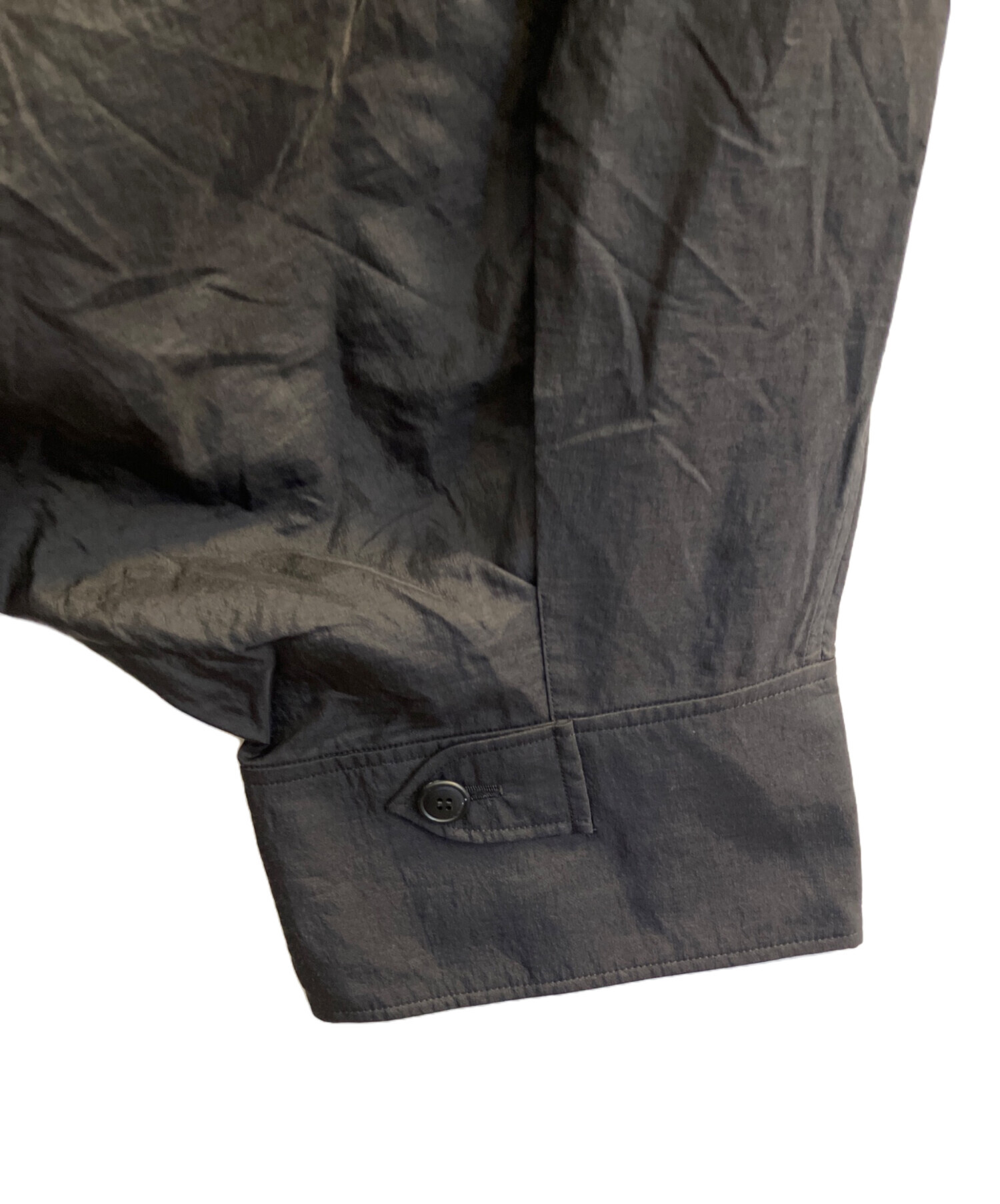 中古・古着通販】ISSEY MIYAKE (イッセイミヤケ) イカコート ブラック