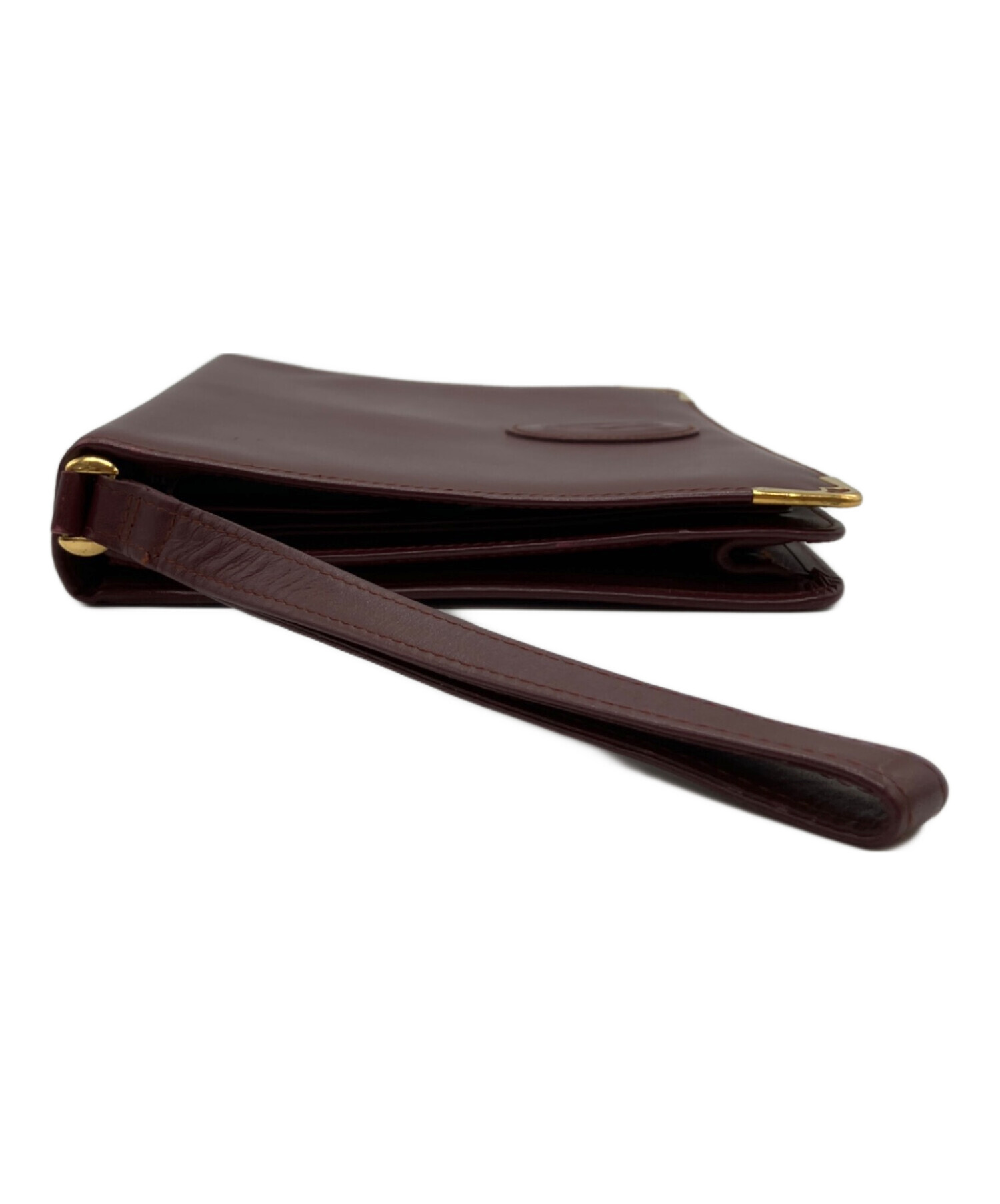 ★Cartier★オールドカルティエ☆マストライン☆レザーセカンドバッグ　未使用 中古・古着通販】Cartier (カルティエ) セカンドバッグ マストライン