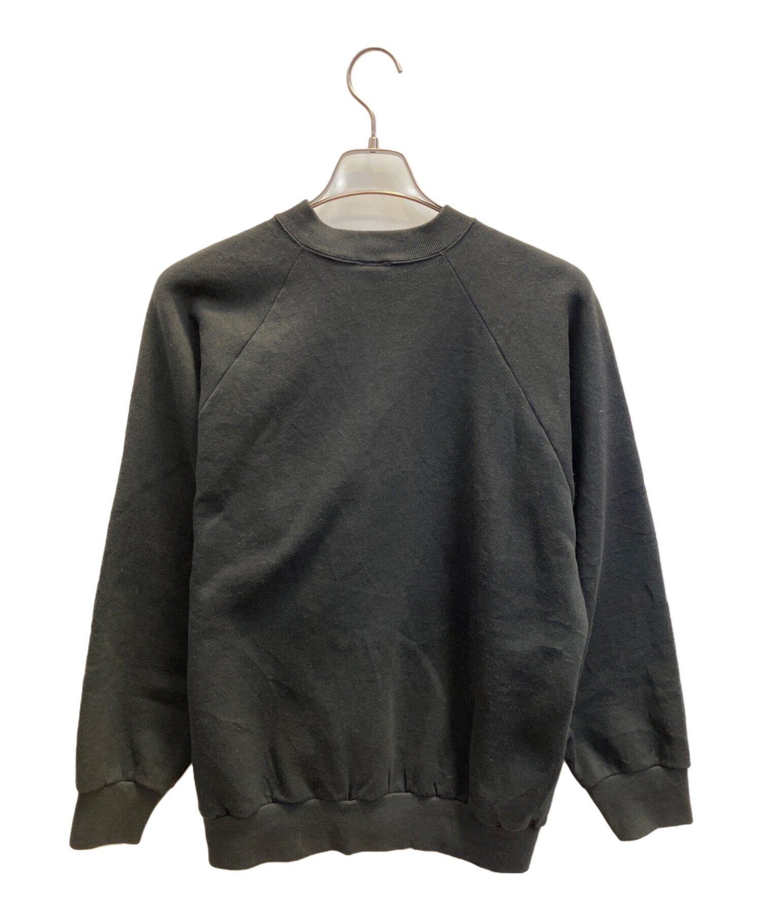 中古・古着通販】NIKE (ナイキ) クルーネックスウェット ブラック 