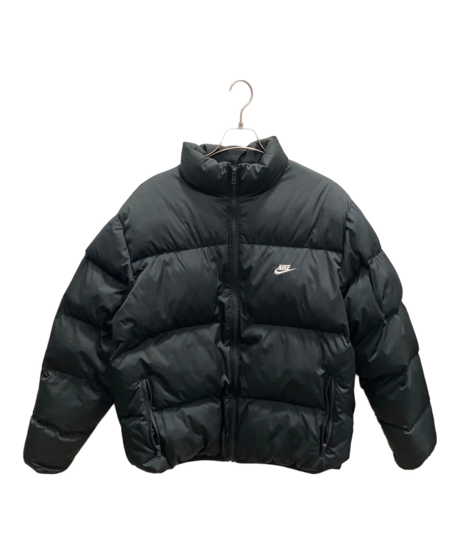 Nike ナイキ　古着　中綿ジャケット ブルゾン ブラック　黒 中古・古着通販】NIKE (ナイキ) 中綿ジャケット ブラック サイズ:XL