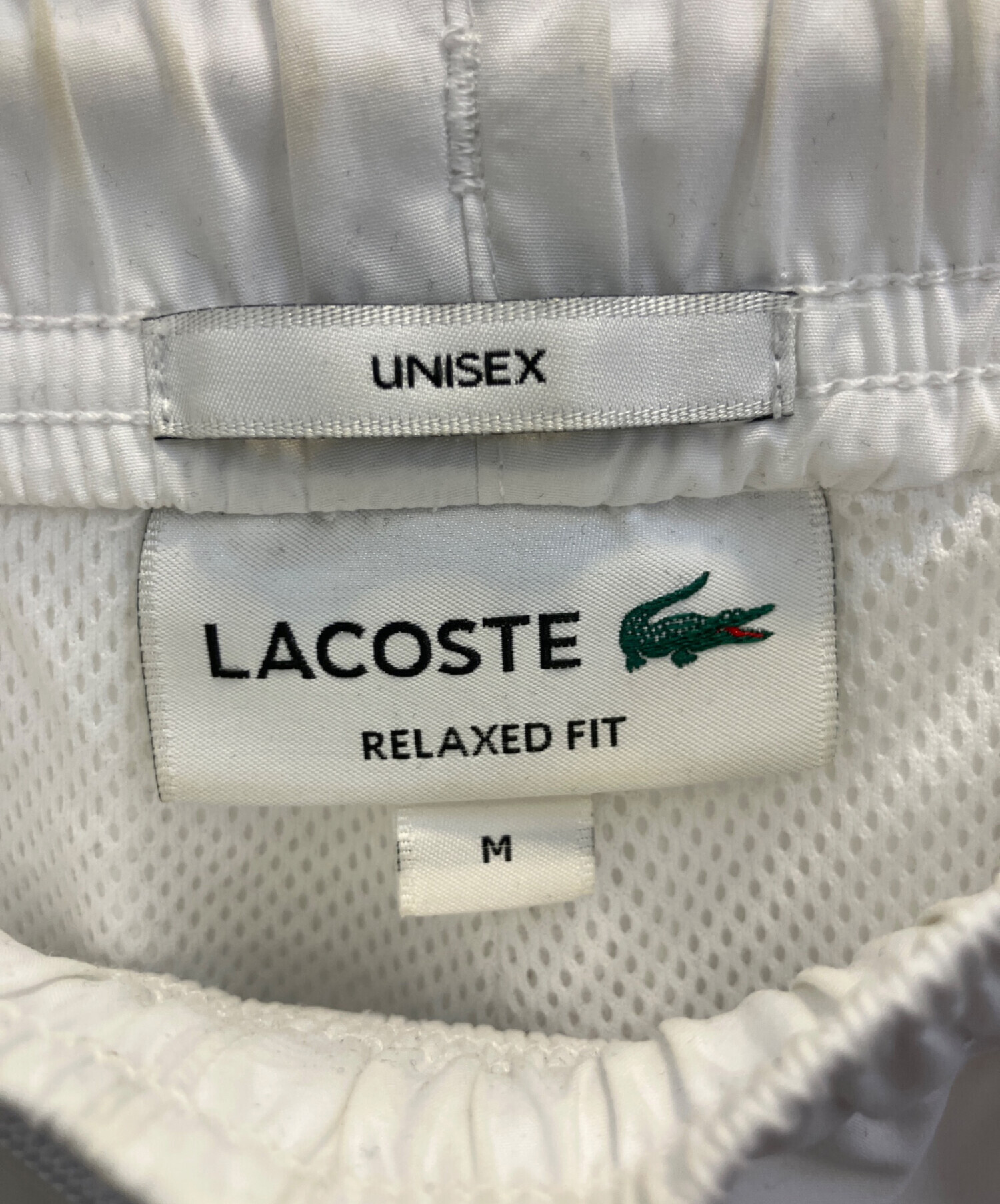 中古・古着通販】LACOSTE (ラコステ) ビッグイニシャルトラックパンツ 