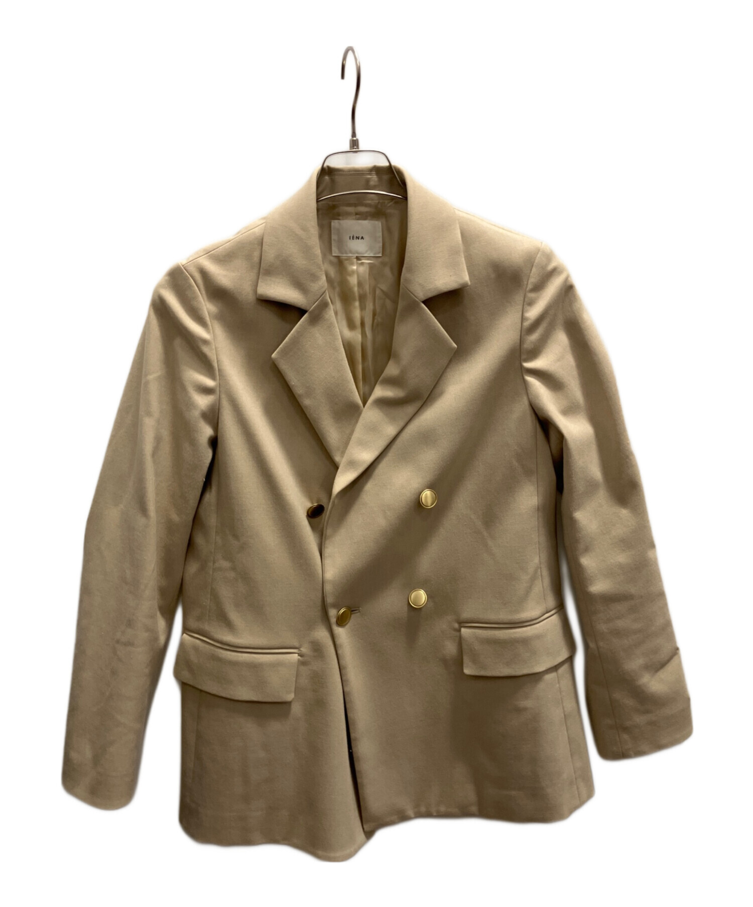 【未使用品】イエナ　ジャケット 中古・古着通販】IENA (イエナ) ダブルブレステッドテーラード