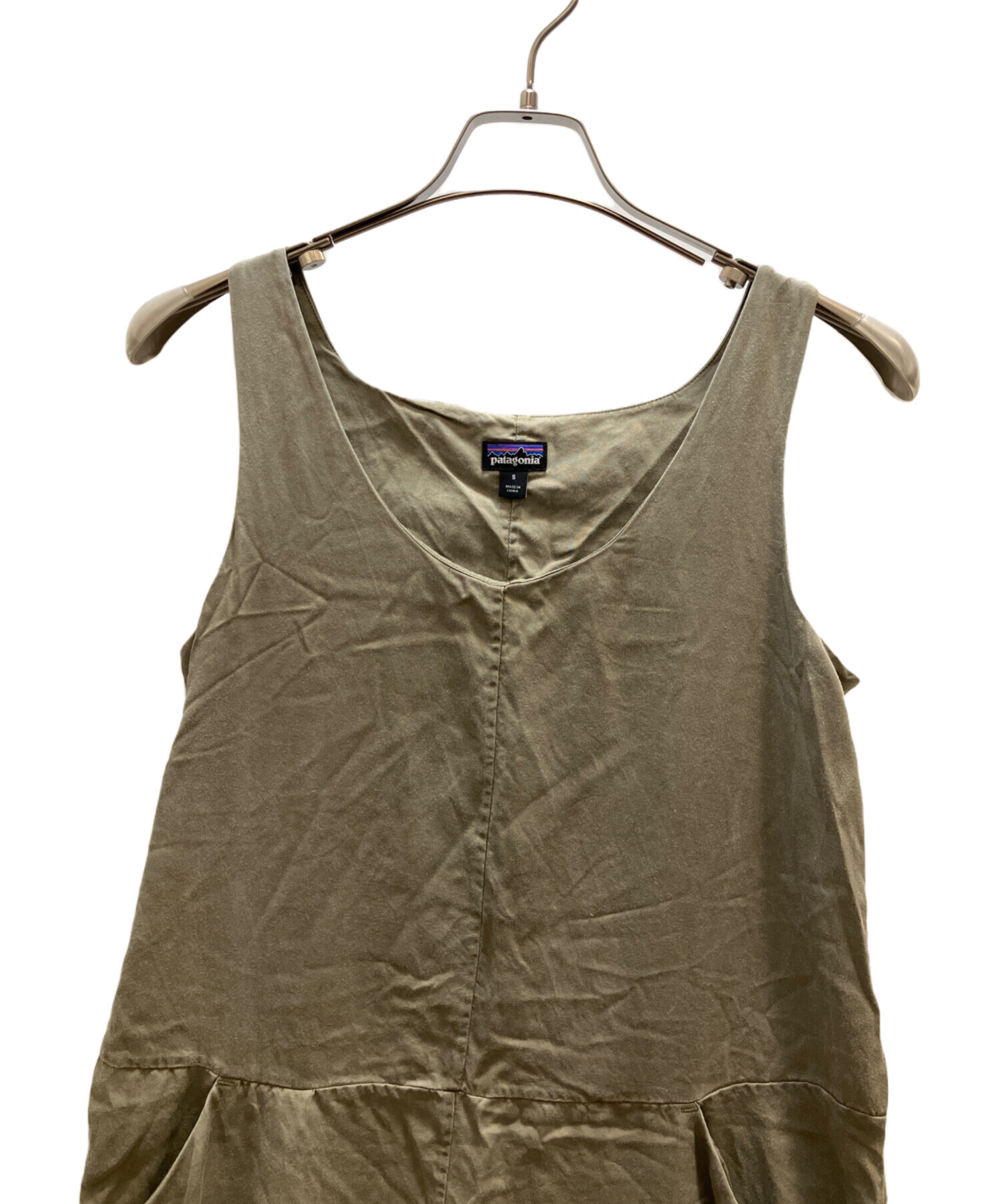 ワンピース カーキ ノースリーブ 中古 中古・古着通販】Patagonia (パタゴニア) ノースリーブワンピース
