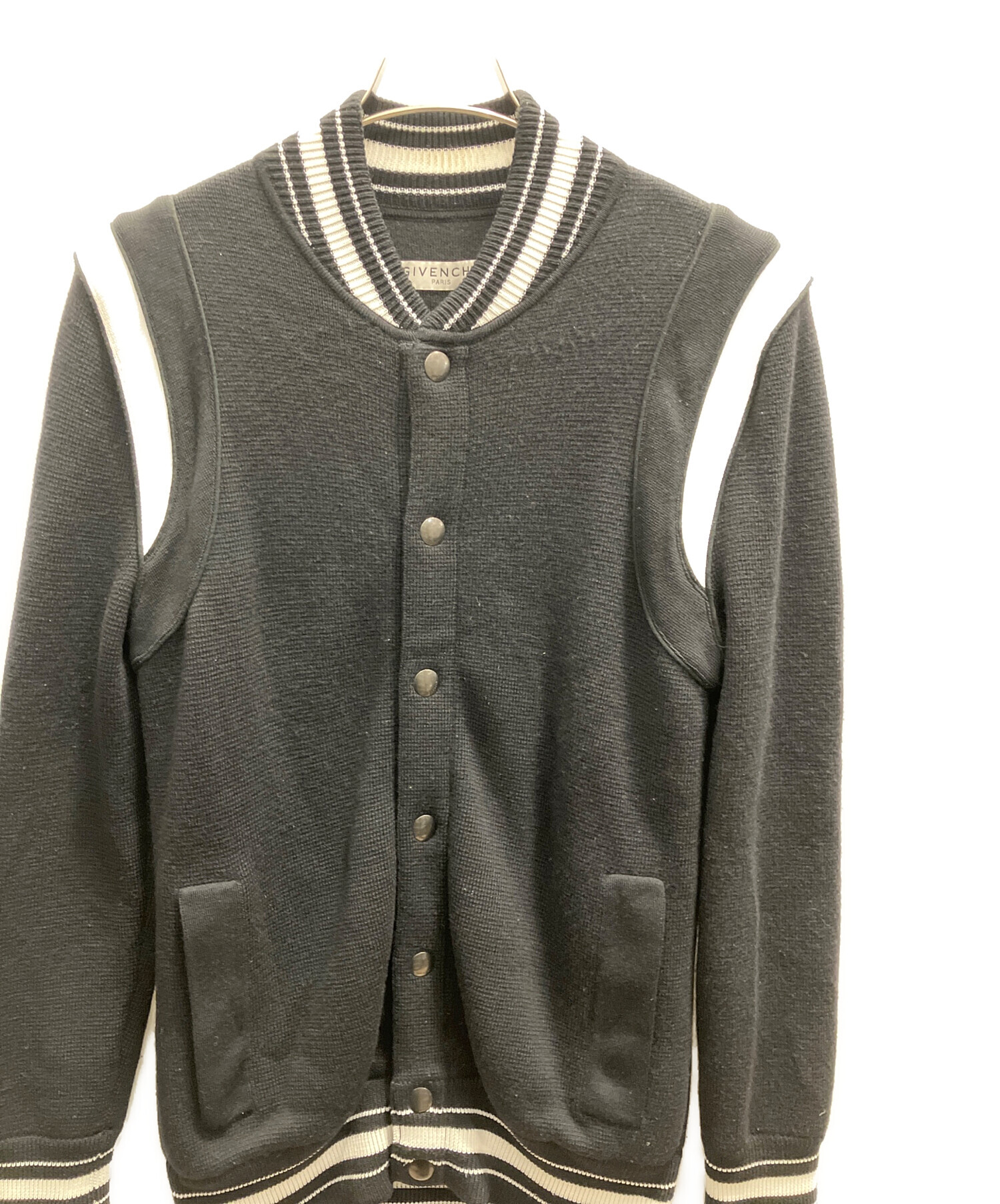 中古・古着通販】GIVENCHY (ジバンシィ) ロゴワッペンニットテディ