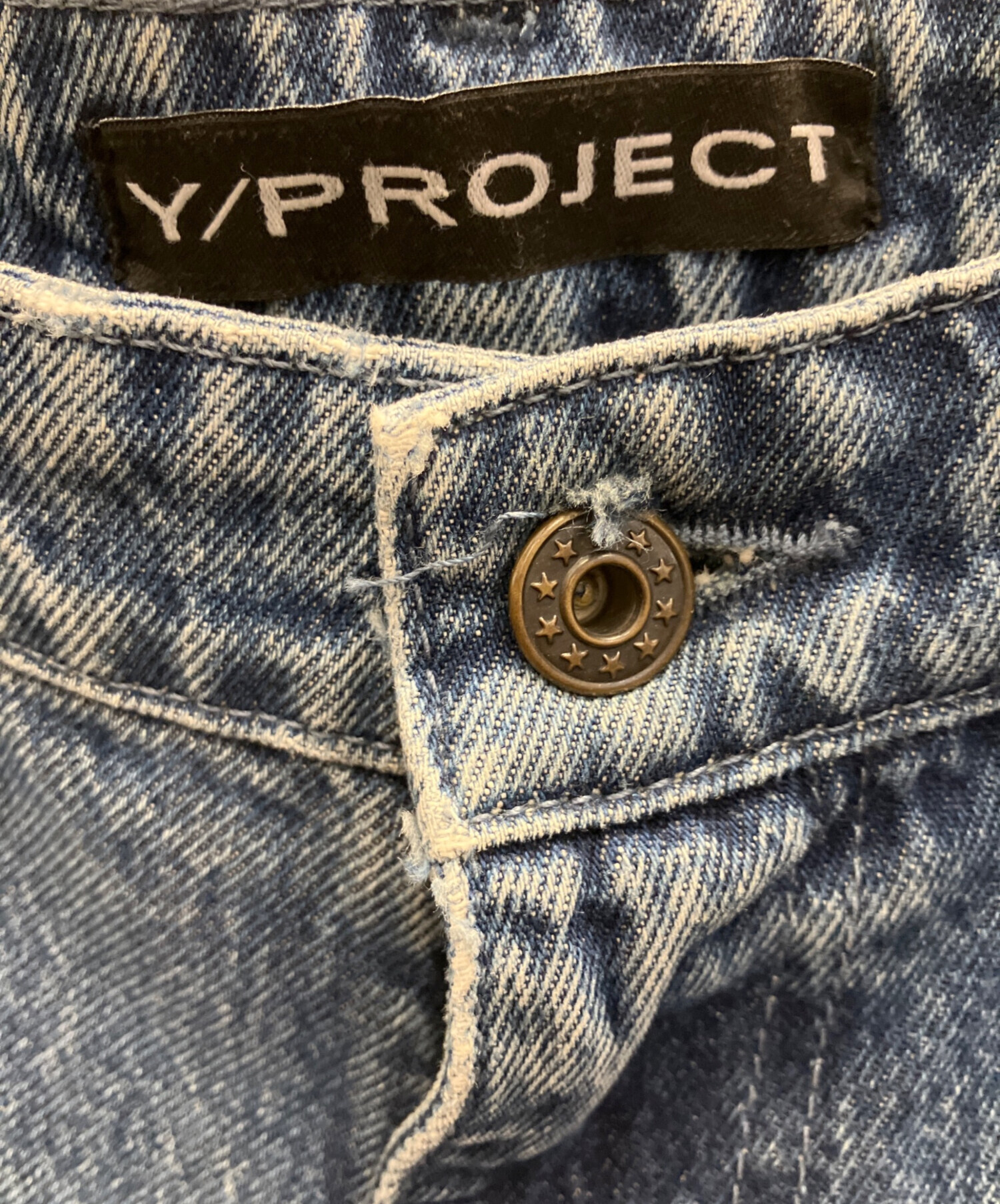 中古・古着通販】Y. PROJECT (ワイプロジェクト) レイヤードデニム