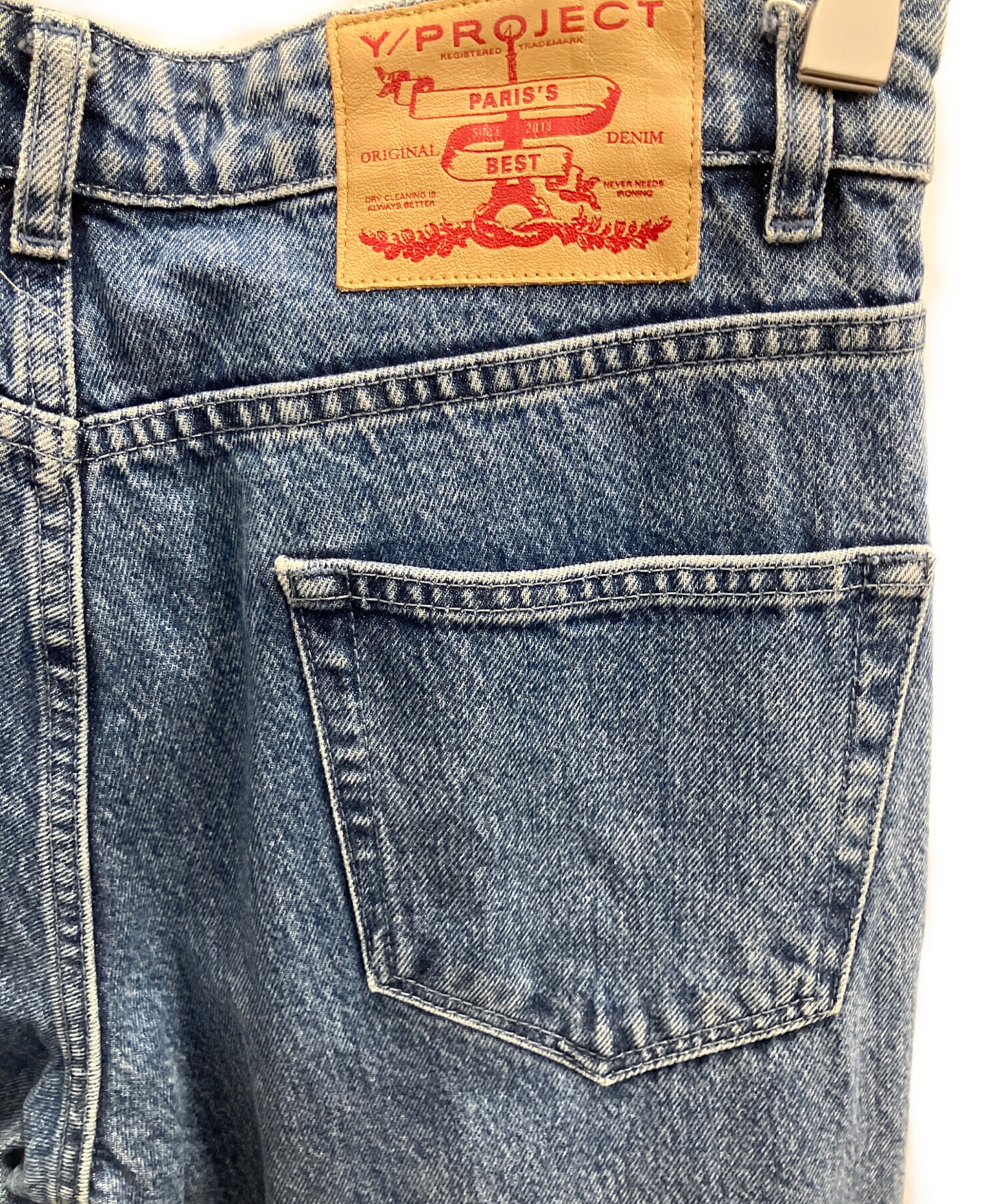 中古・古着通販】Y. PROJECT (ワイプロジェクト) レイヤードデニム