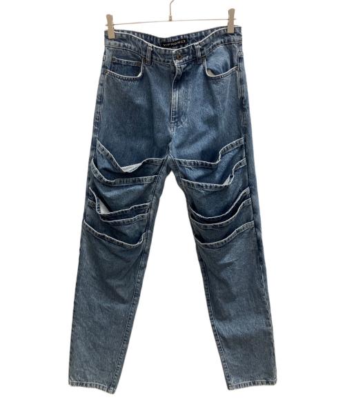 中古・古着通販】Y. PROJECT (ワイプロジェクト) レイヤードデニム