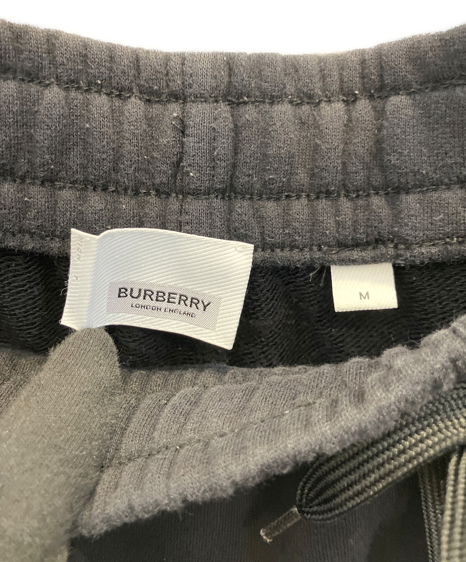 中古・古着通販】BURBERRY (バーバリー) スウェットパンツ ブラック