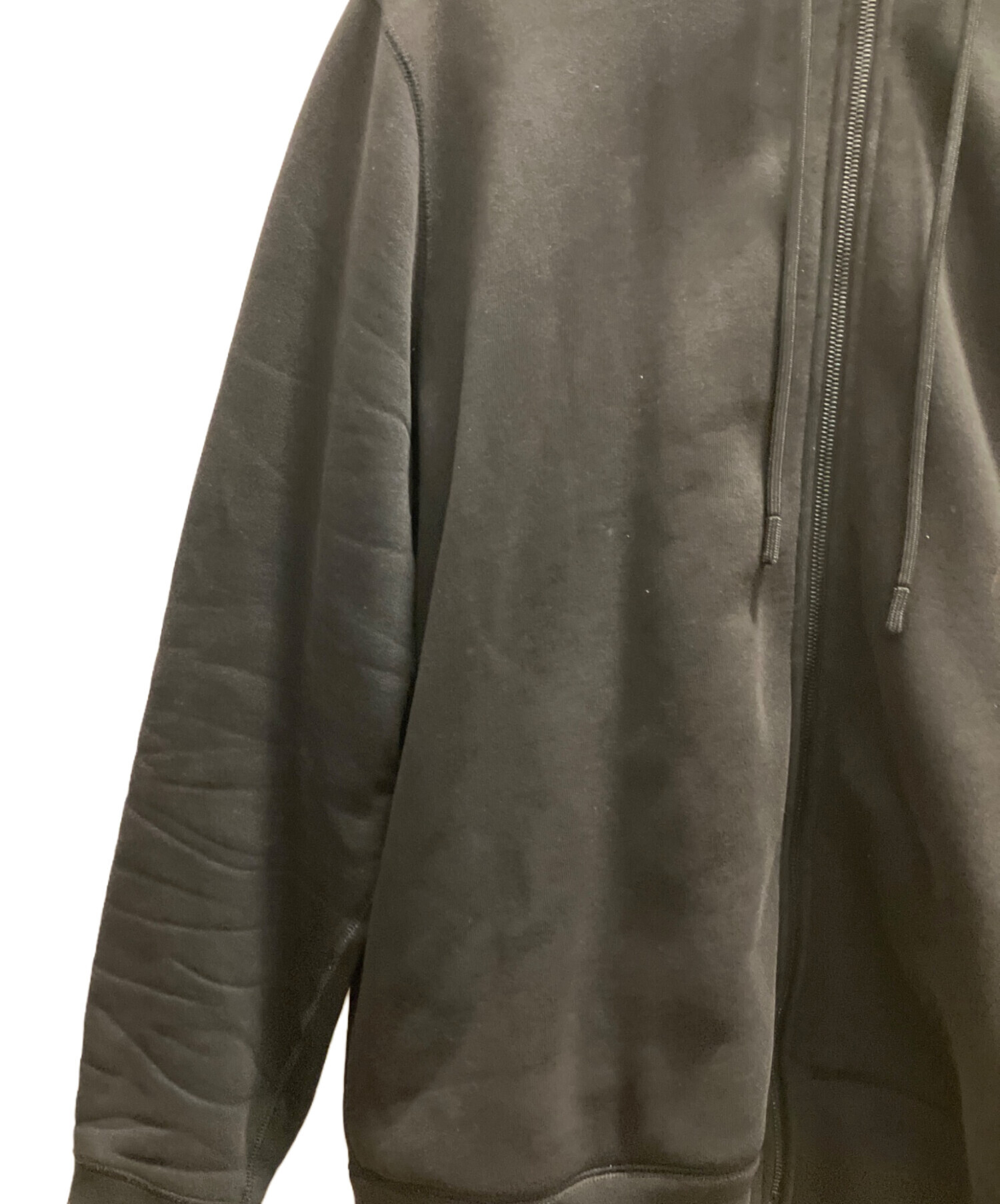 中古・古着通販】MONCLER (モンクレール) ジップパーカー ブラック