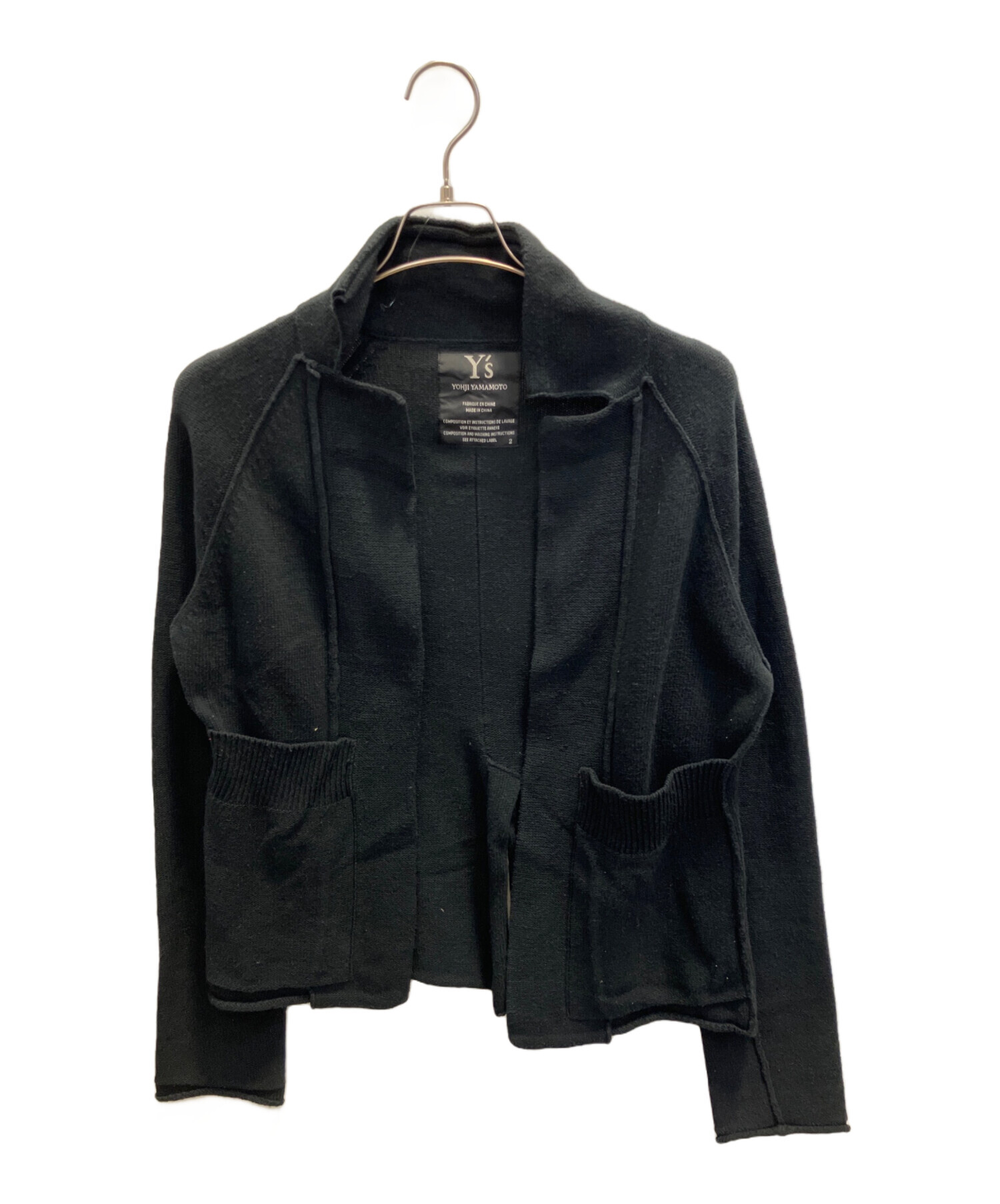 中古・古着通販】YOHJI YAMAMOTO (ヨウジヤマモト) ニットジャケット 