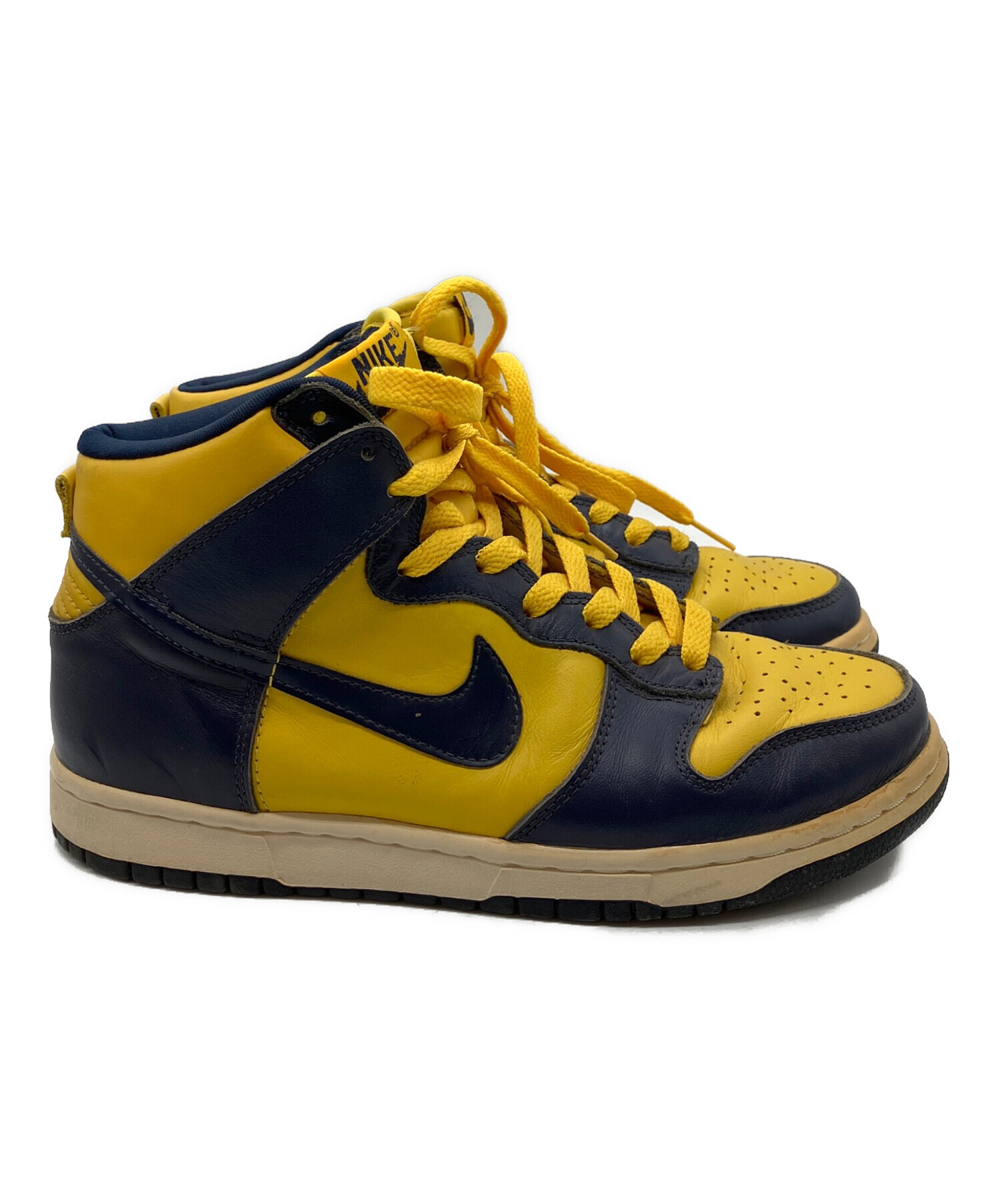 中古・古着通販】NIKE (ナイキ) ハイカットスニーカー ネイビー