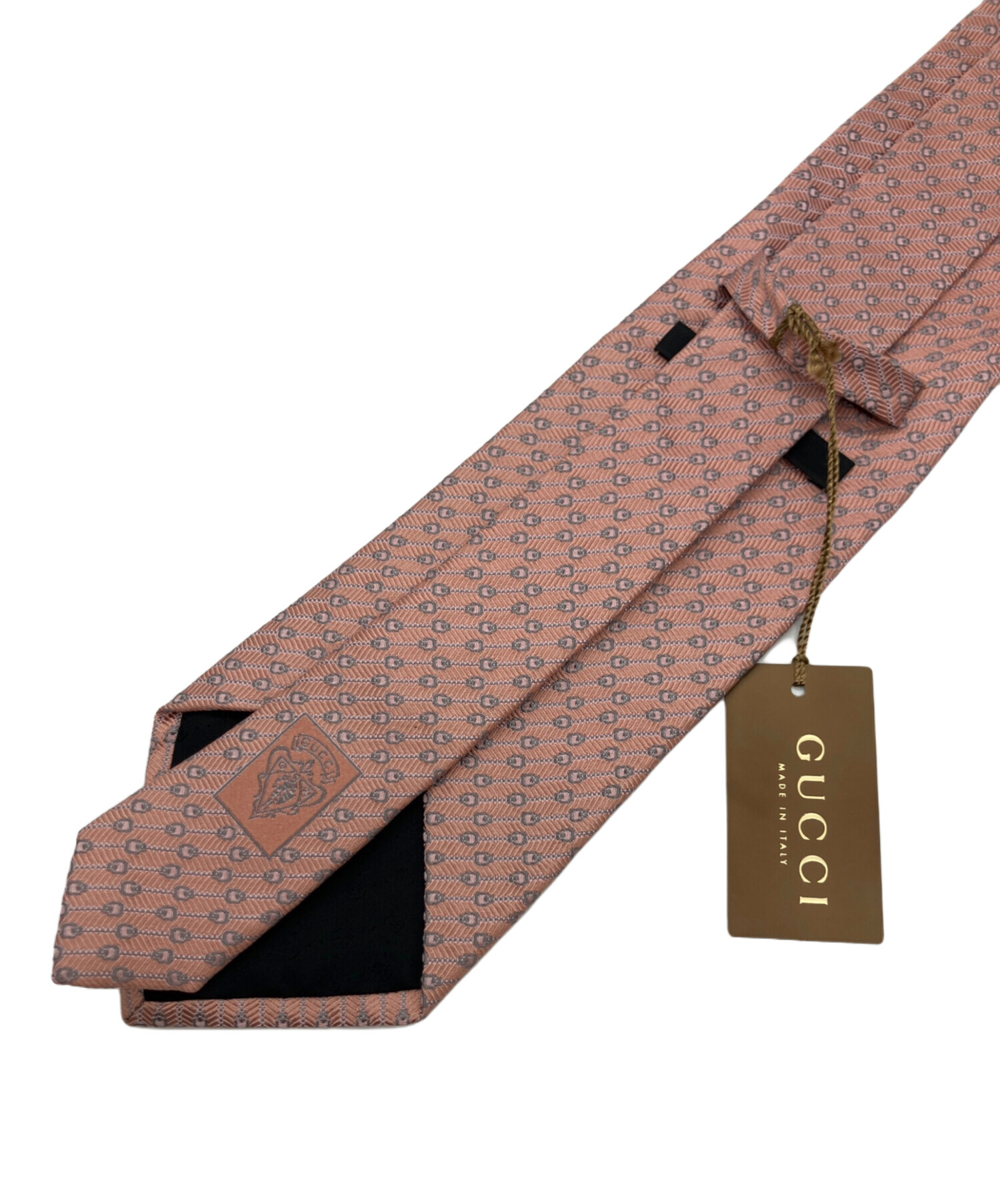 中古・古着通販】GUCCI (グッチ) ネクタイ ピンク サイズ:記載なし 未