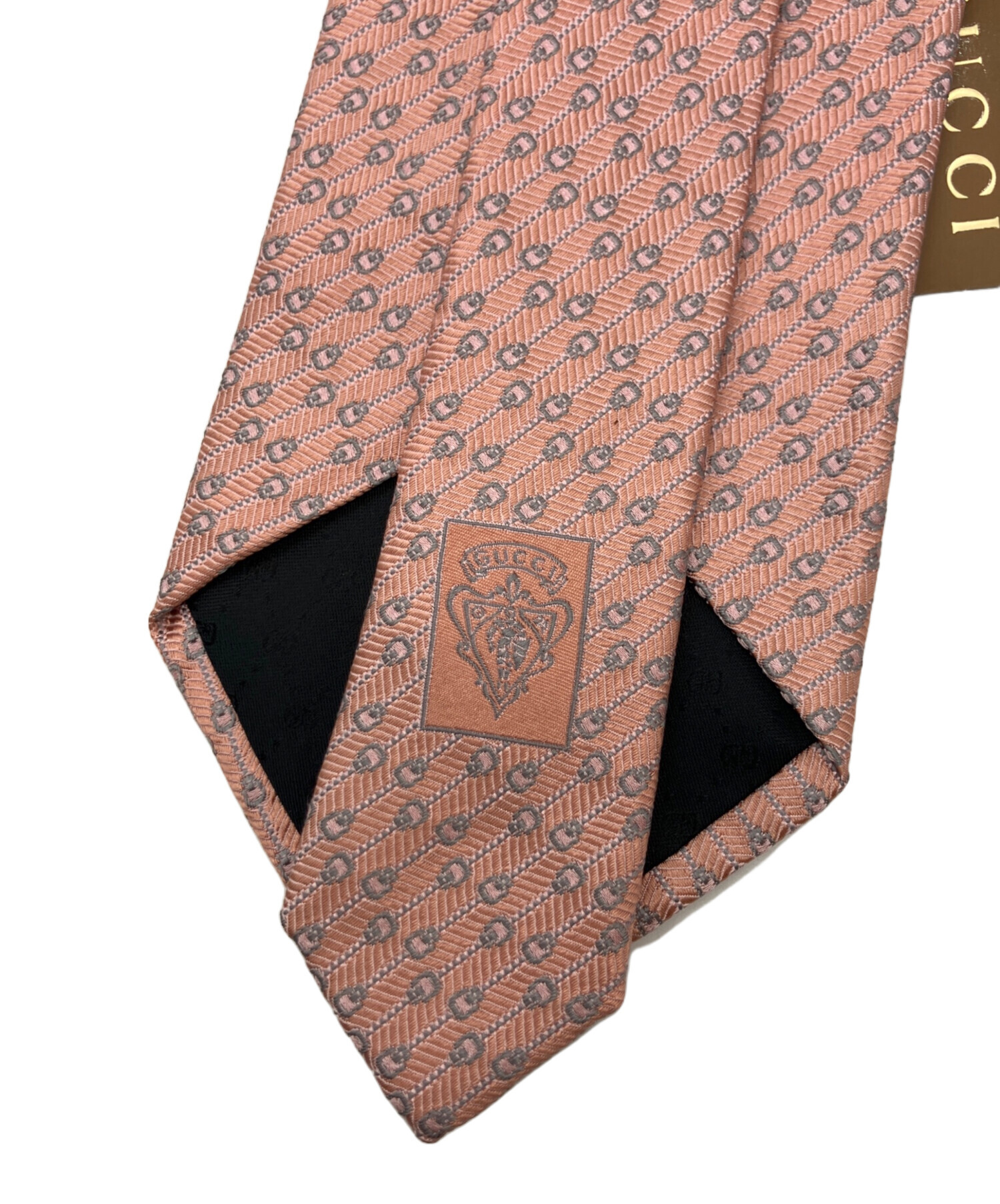 中古・古着通販】GUCCI (グッチ) ネクタイ ピンク サイズ:記載なし 未