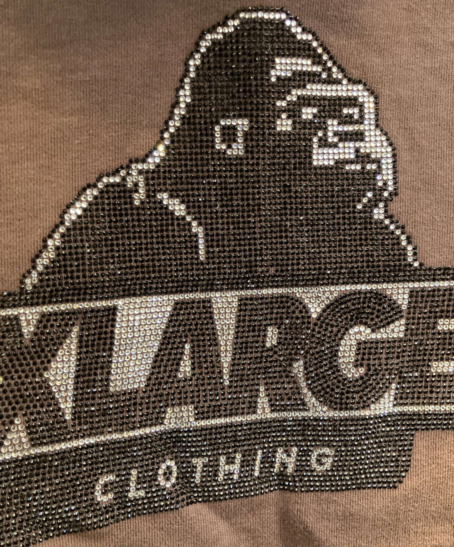 中古・古着通販】X-LARGE (エクストララージ) ジップパーカー ブラウン