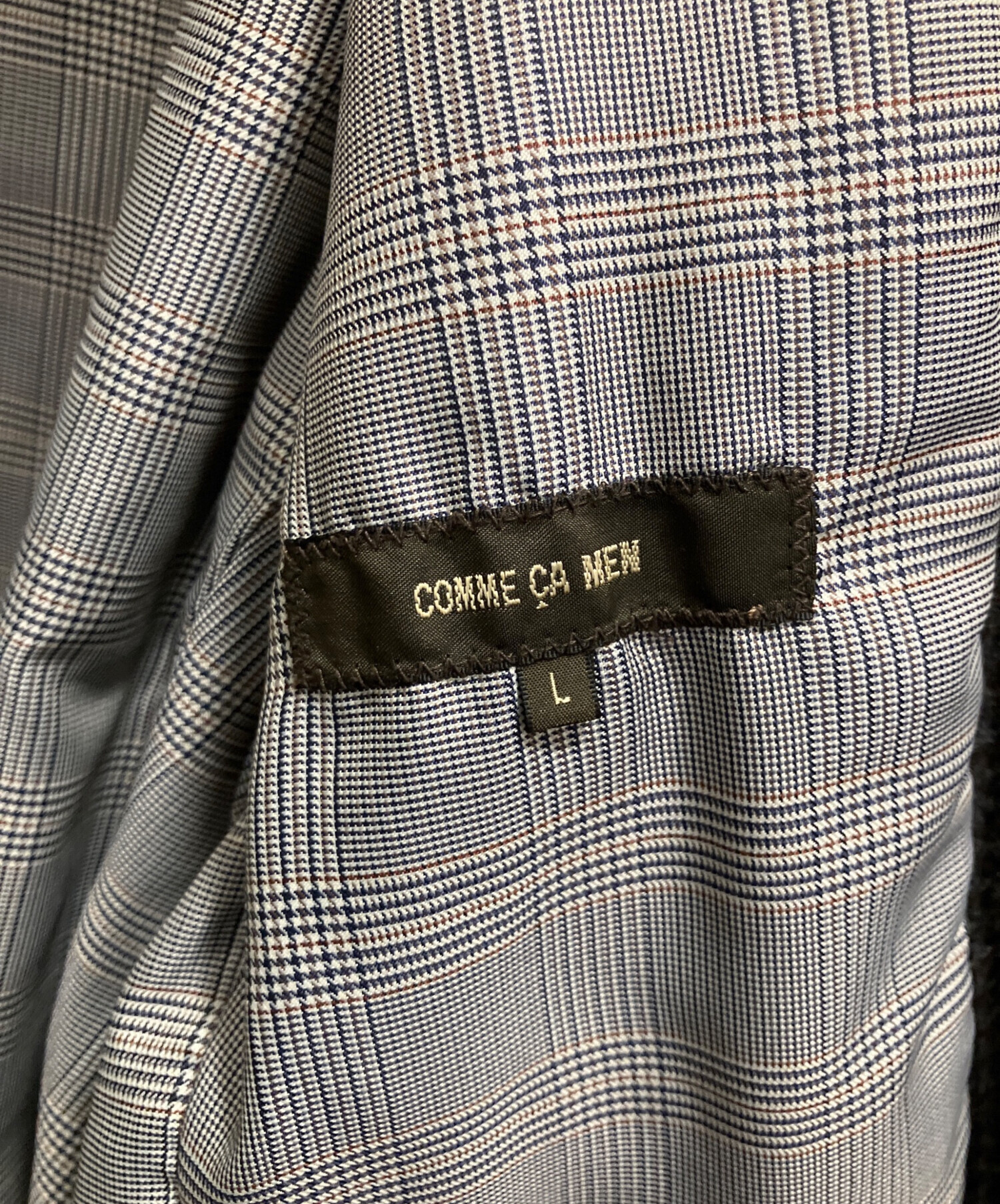 中古・古着通販】COMME CA MEN (コムサ・メン) ブルゾン ブラウン 
