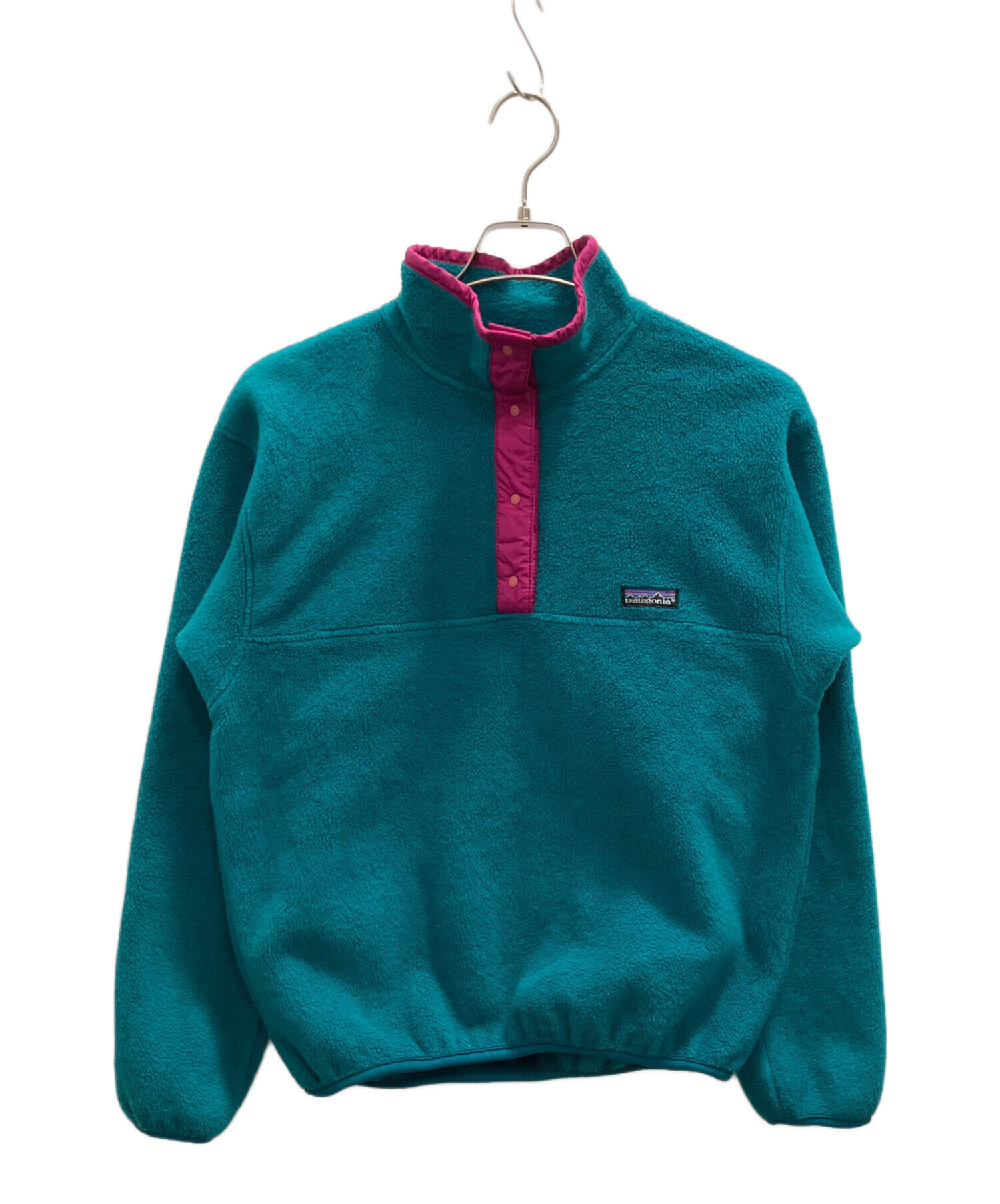 希少⭐️パタゴニア シンチラ スナップT レトロカラー エメラルドグリーン ピンク 中古・古着通販】Patagonia (パタゴニア) シンチラスナップT グリーン