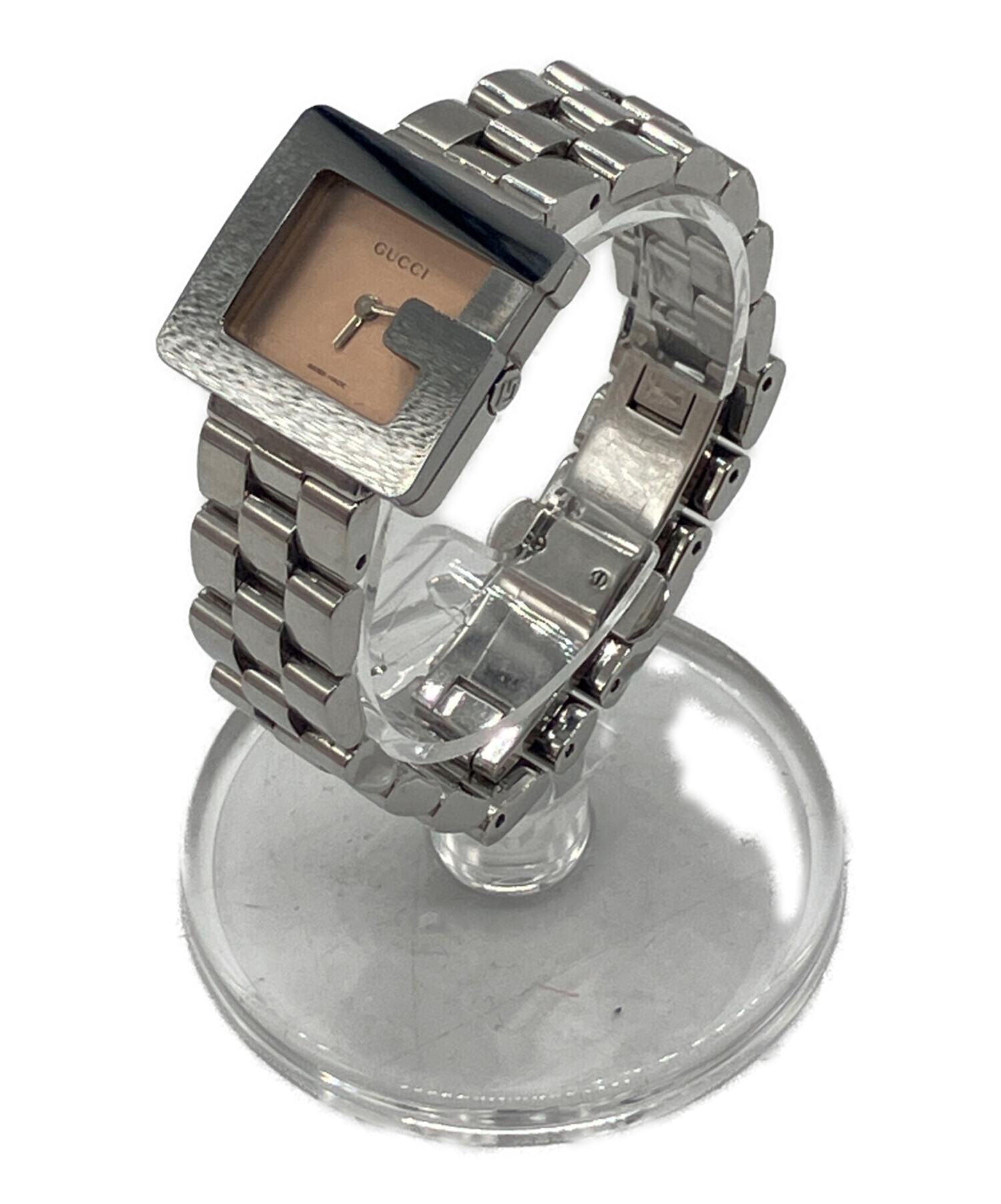 中古・古着通販】GUCCI (グッチ) リストウォッチ ピンク｜ブランド