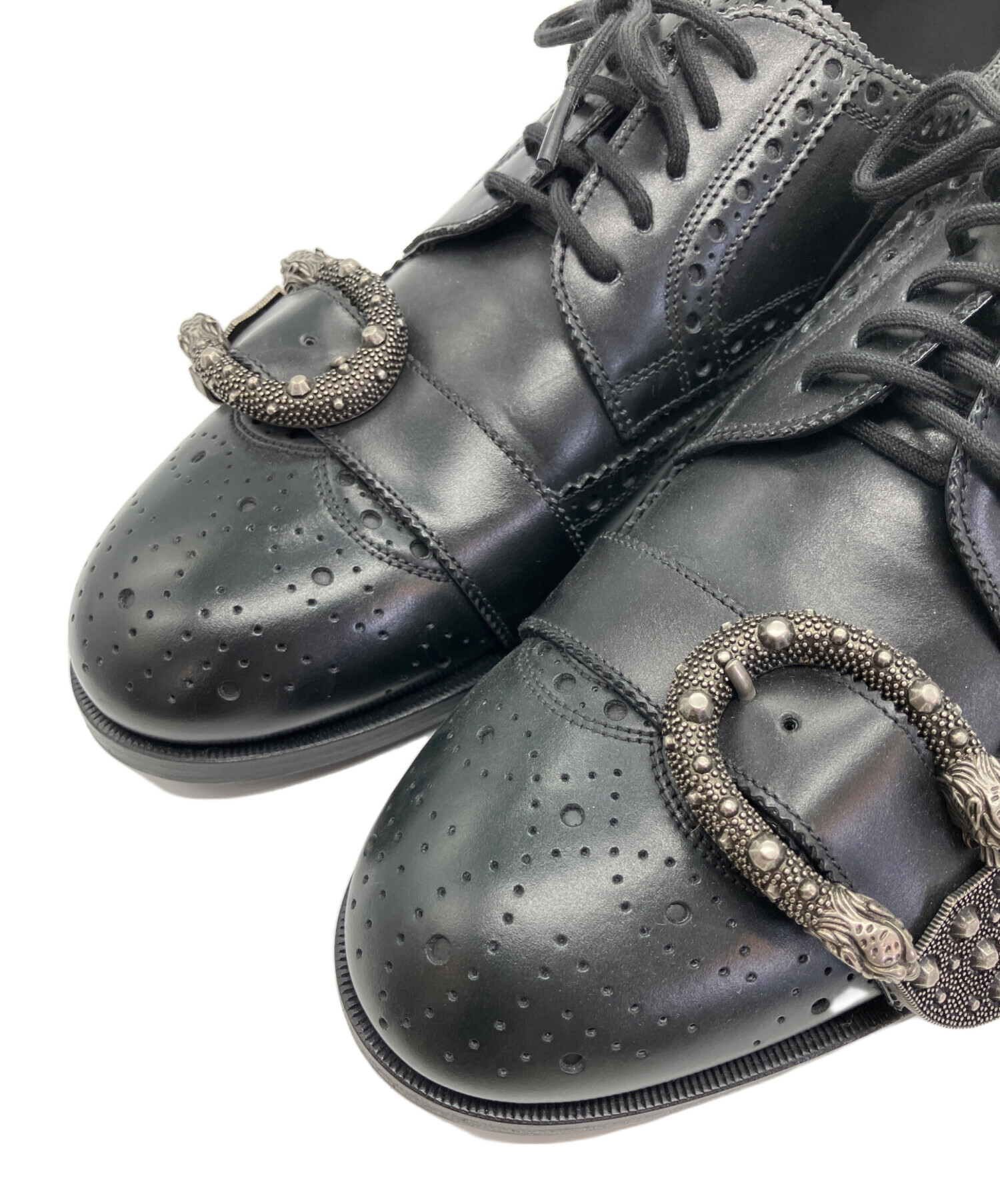 中古・古着通販】GUCCI (グッチ) デュオニュソス/ビー ブラック サイズ