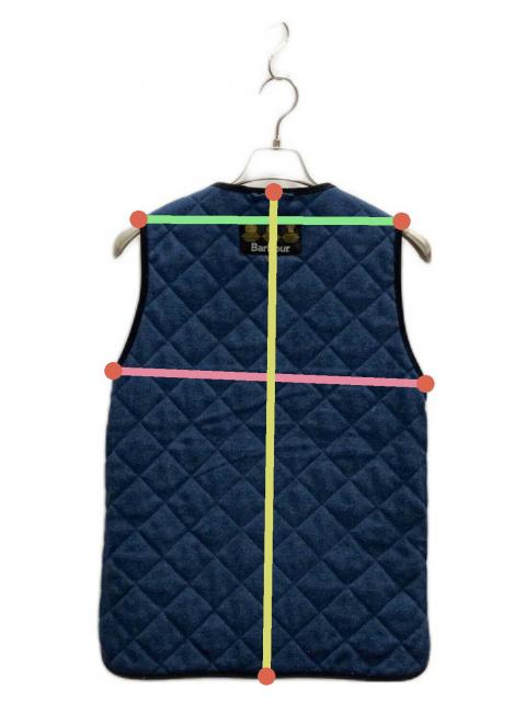週末セール最終価格【新品未使用】Barbour キルティングベスト サイズ40 中古・古着通販】Barbour (バブアー) キルティングベスト ブルー
