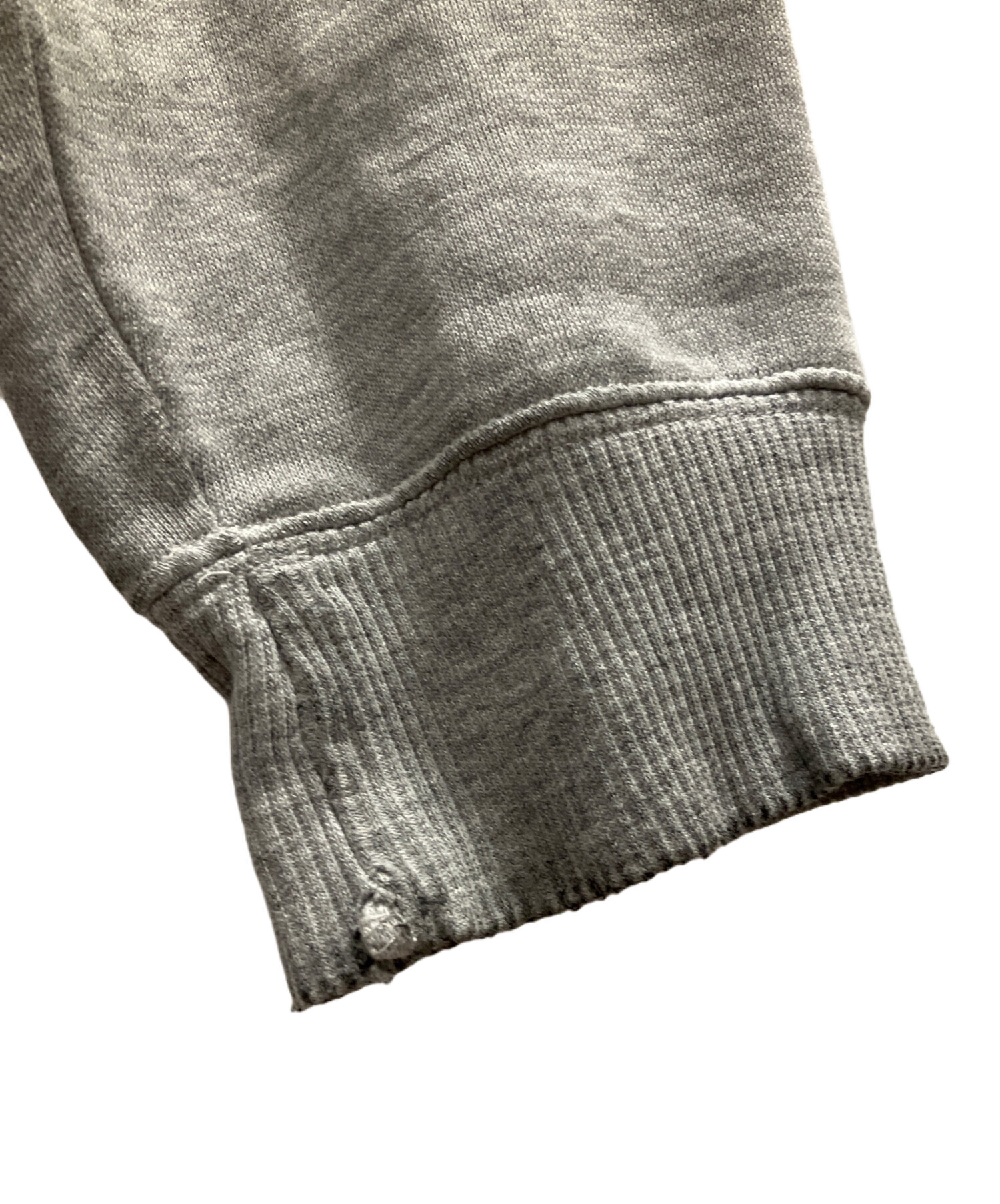 中古・古着通販】NIKE (ナイキ) 銀タグハーフジップパーカー グレー