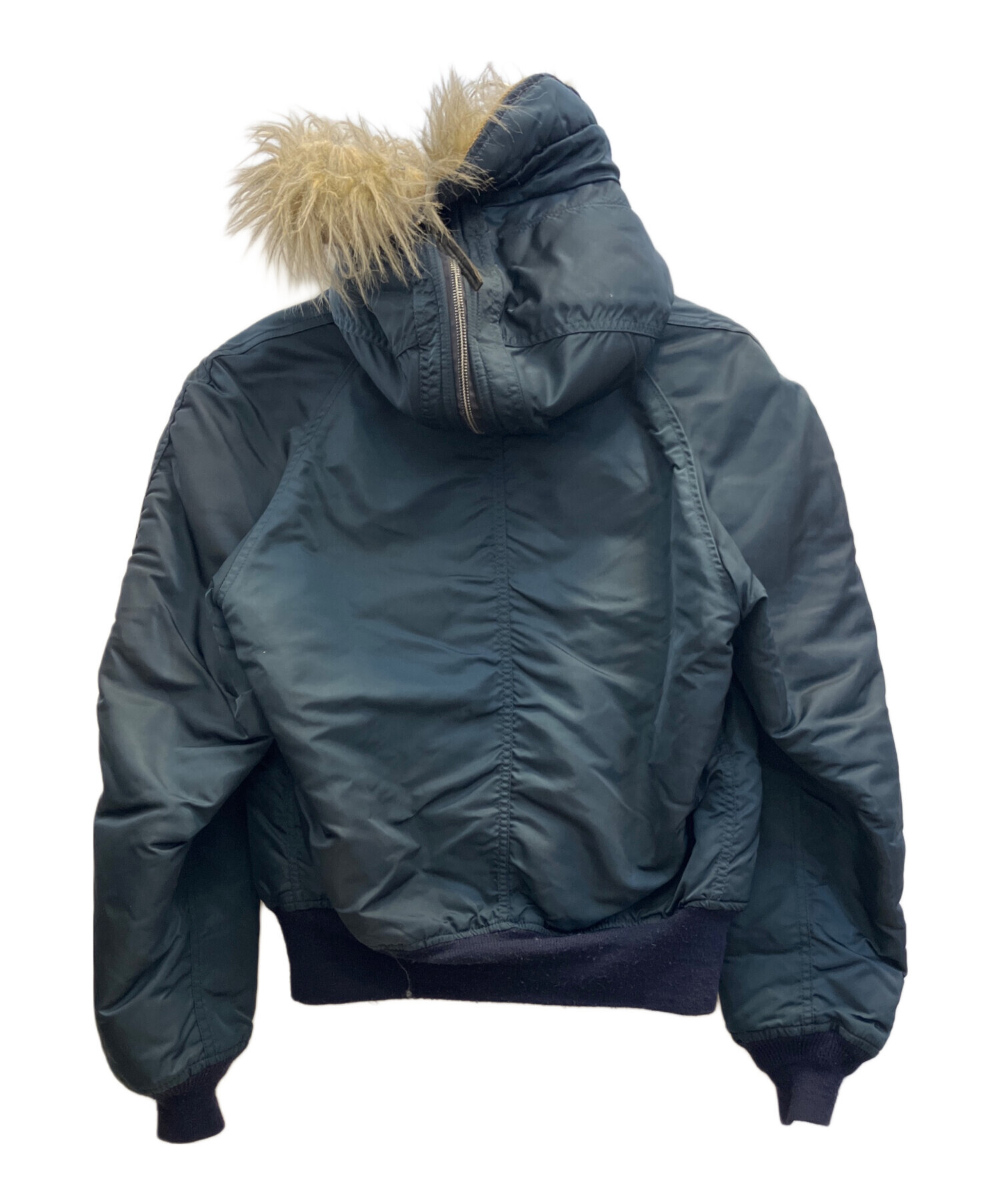 中古・古着通販】ALPHA (アルファ) N2Bフライトジャケット ブルー