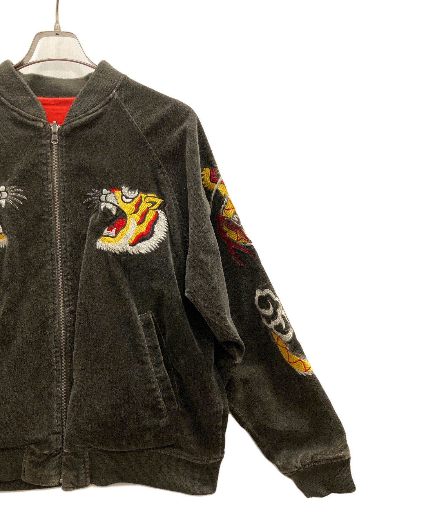 中古・古着通販】AVIREX (アヴィレックス) スカジャン ブラウン サイズ