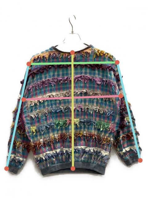 中古・古着通販】PAULA SWEET (ポーラスウィート) フリンジカットソー