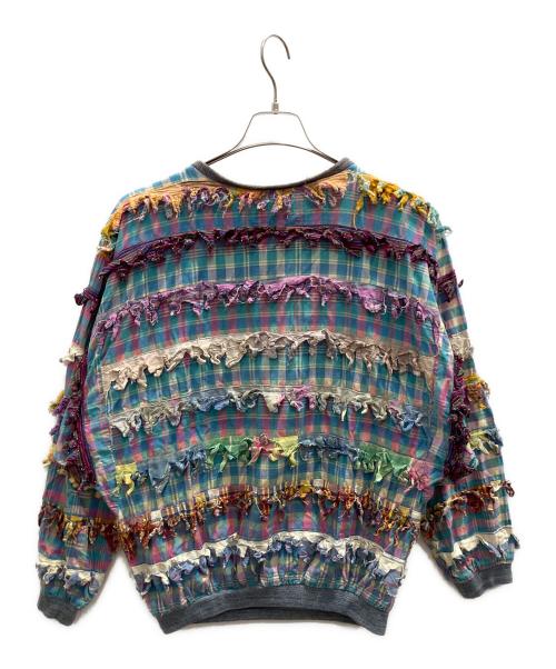 Paula Sweetヴィンテージ フリンジスウェット 中古・古着通販】PAULA SWEET (ポーラスウィート) フリンジカットソー