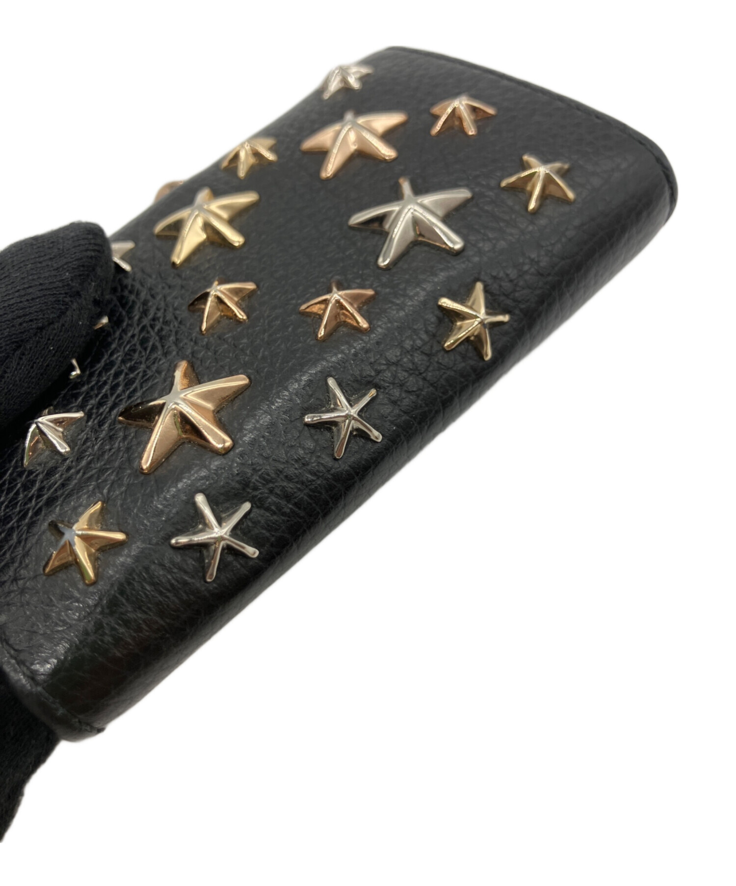 JIMMY CHOO ケース 新品未使用 付属品全てあり 中古・古着通販】JIMMY CHOO (ジミーチュウ) 6連キーケース ブラック