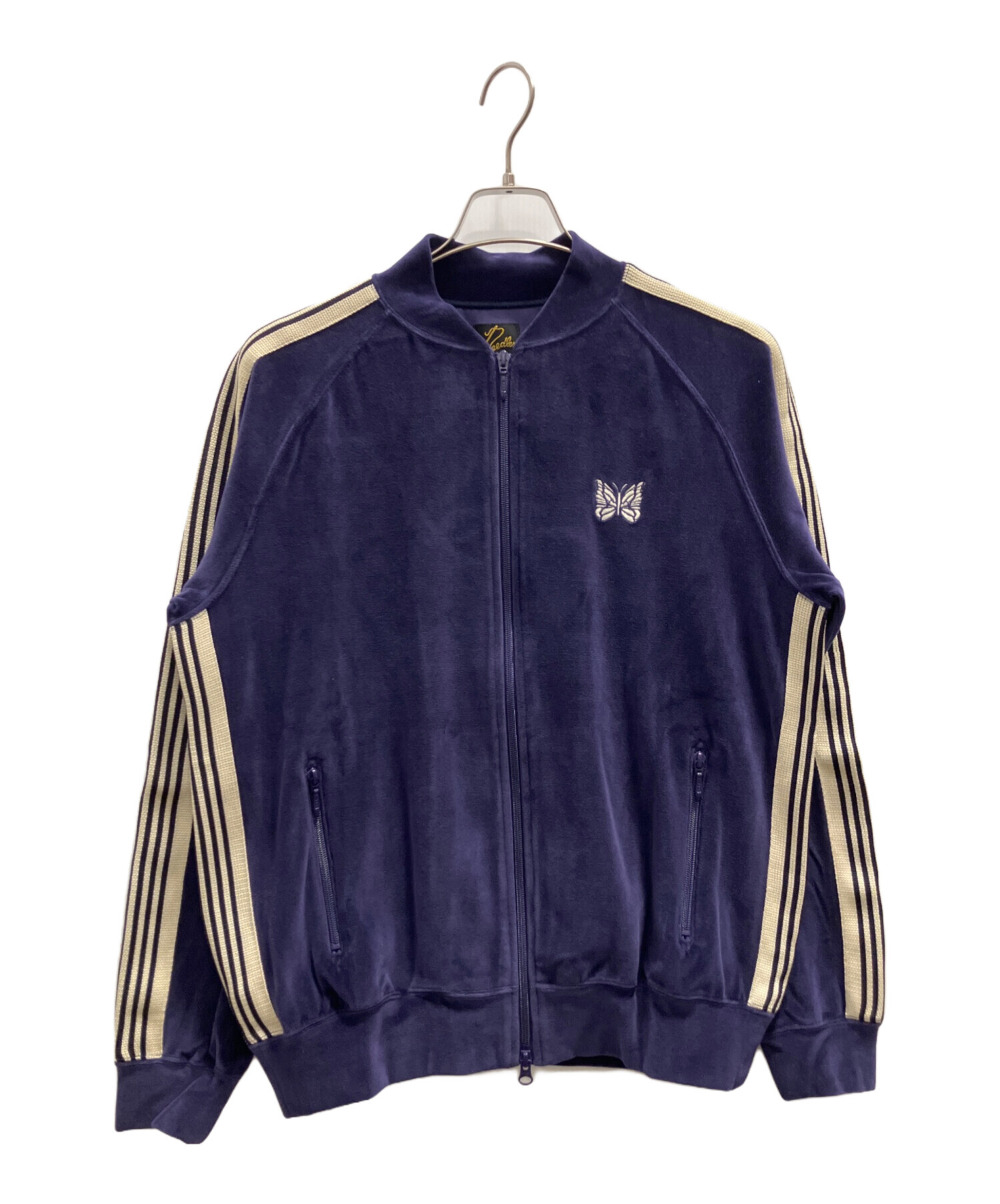 中古・古着通販】Needles (ニードルズ) Rib Collar Track Jacket
