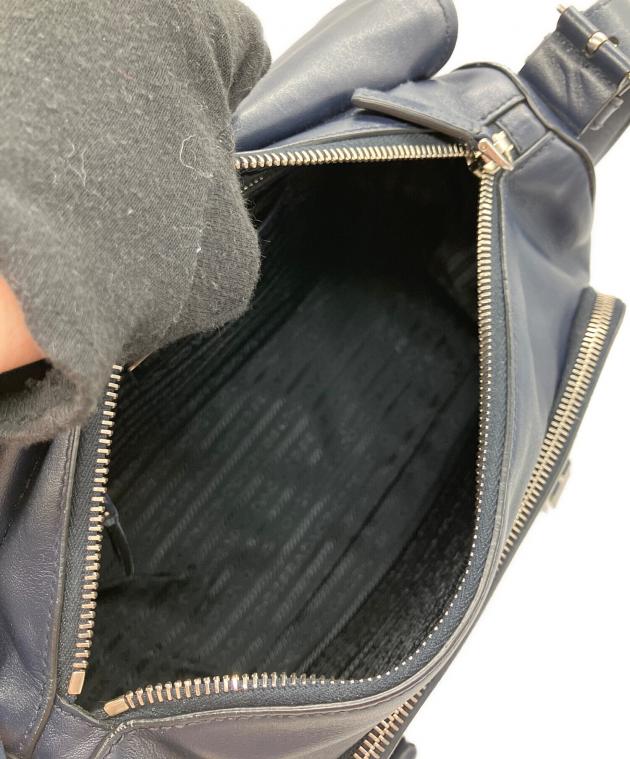 中古・古着通販】PRADA (プラダ) ダブルストラップ メッセンジャー