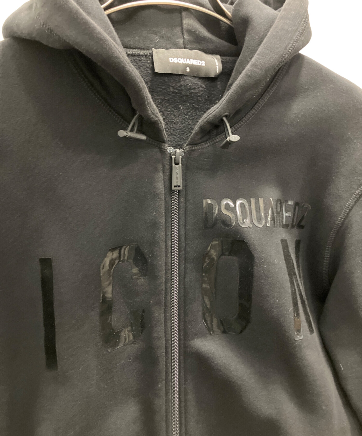 中古・古着通販】DSQUARED2 (ディースクエアード) ロゴジップパーカー 
