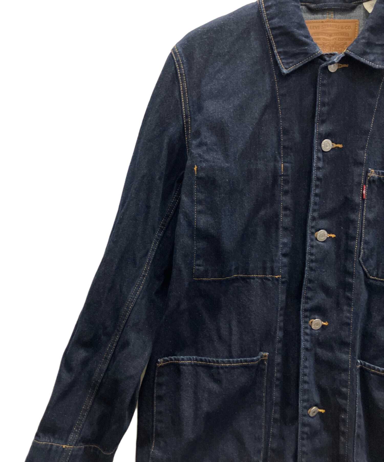LEVI'S リーバイス　カバーオール　インディゴ 中古・古着通販】LEVI'S (リーバイス) カバーオール インディゴ サイズ
