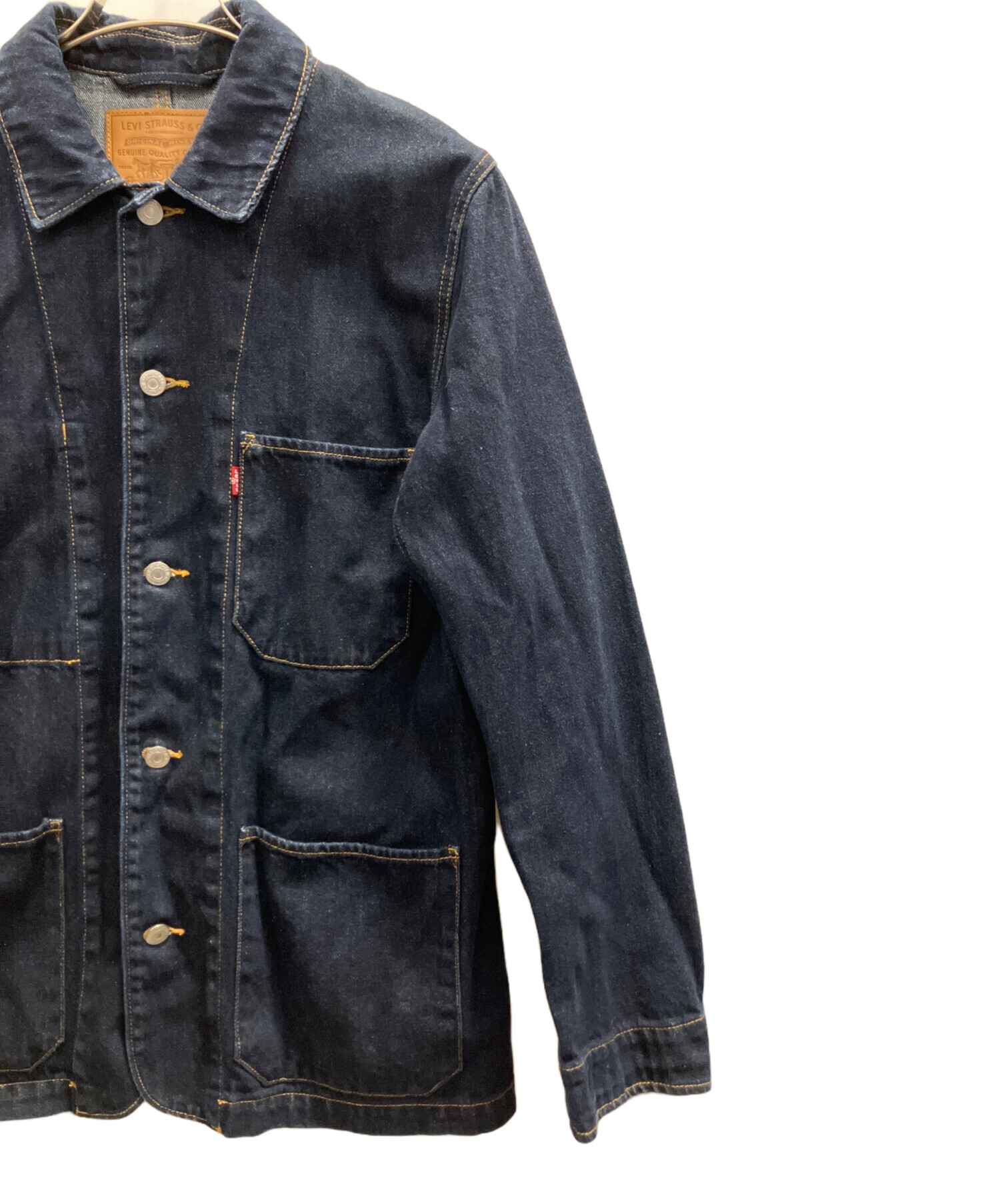 中古・古着通販】LEVI'S (リーバイス) カバーオール インディゴ サイズ