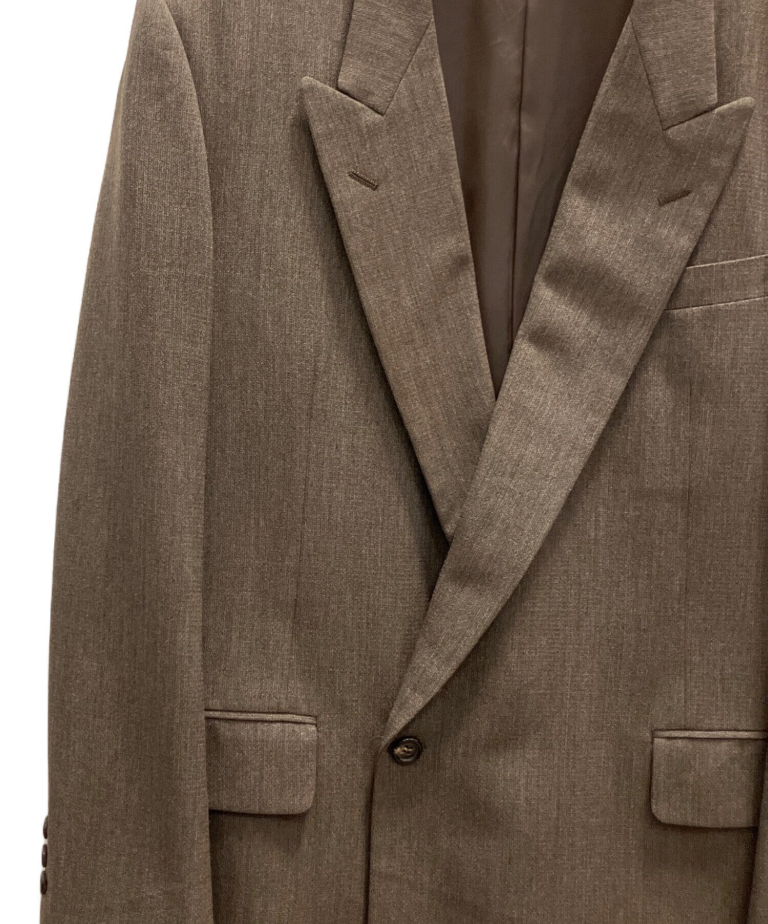 COMME des GARÇONS HOMME テーラードジャケット　ブラウン 中古・古着通販】COMME des GARCONS HOMME (コムデギャルソン オム