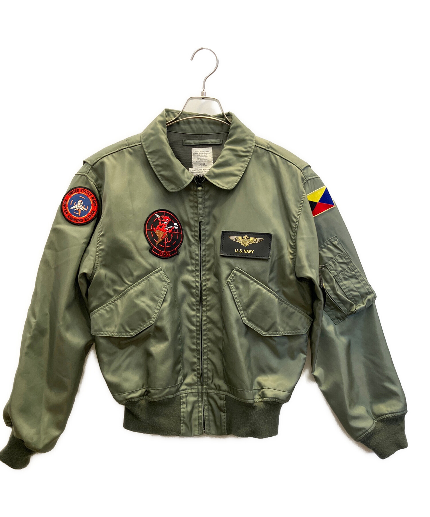 中古・古着通販】HOUSTON (ヒューストン) CWU-36/Pフライトジャケット