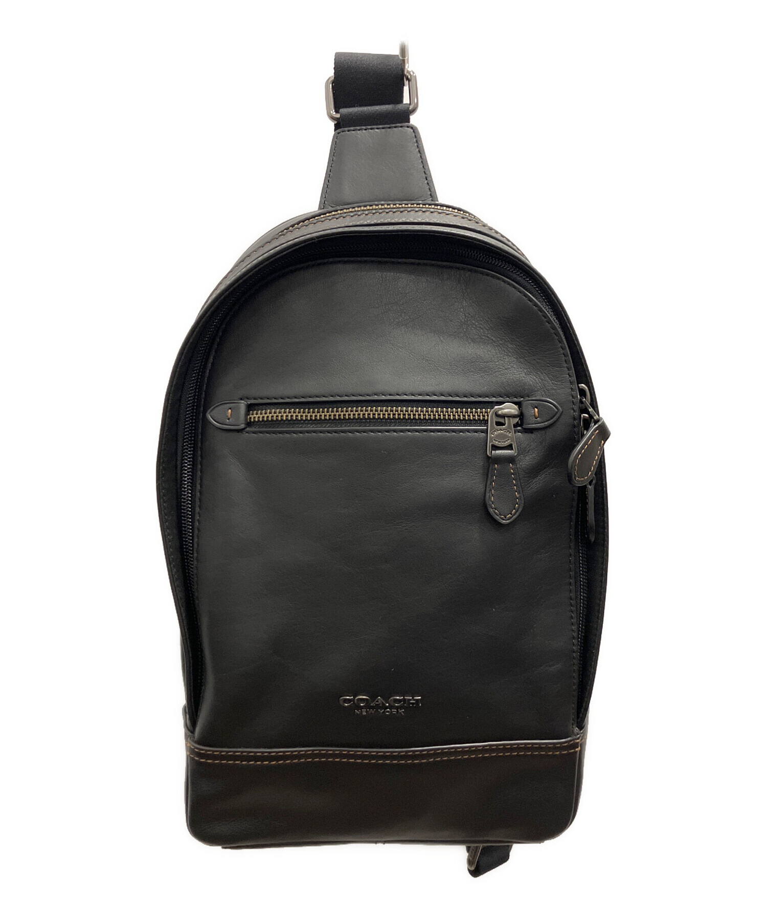 中古・古着通販】COACH (コーチ) グラハムレザー スリングボディバッグ