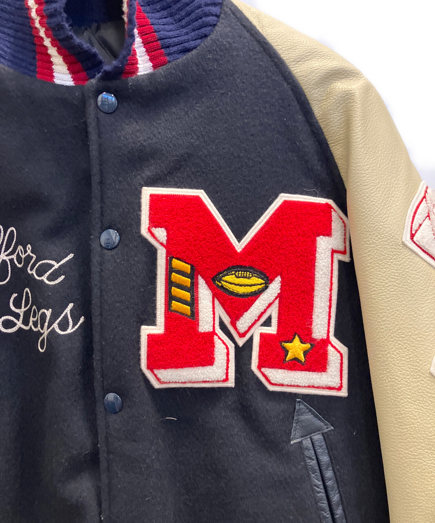 中古・古着通販】HEWITT MFG (ヒューイットエフエムジー) スタジャン