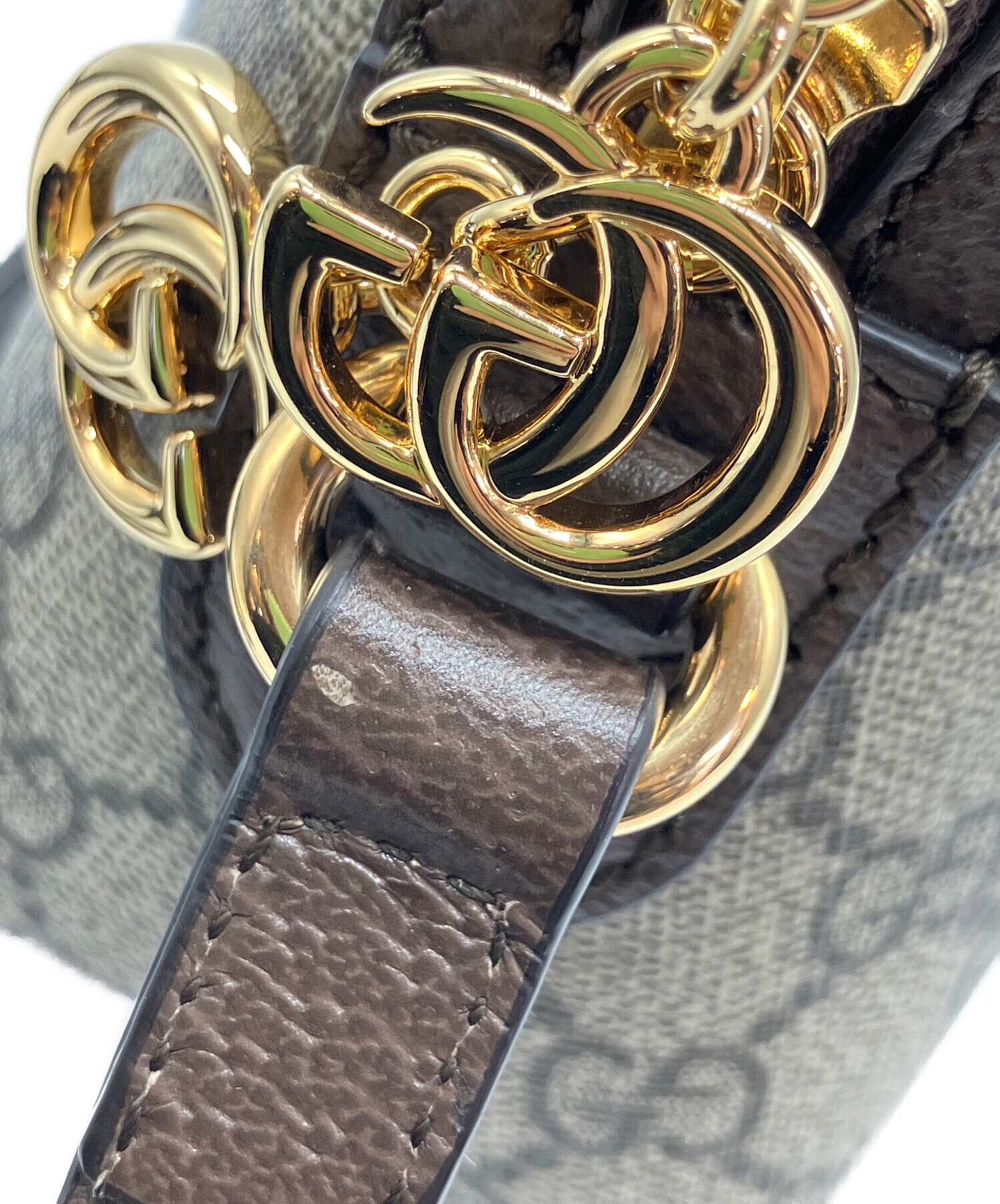 GUCCI グッチ/GGスプリームショルダーバッグ/122373/214***/Bランク/64【中古】 GUCCI - GUCCI グッチ/GGスプリームショルダーバッグ/122373/214***/B