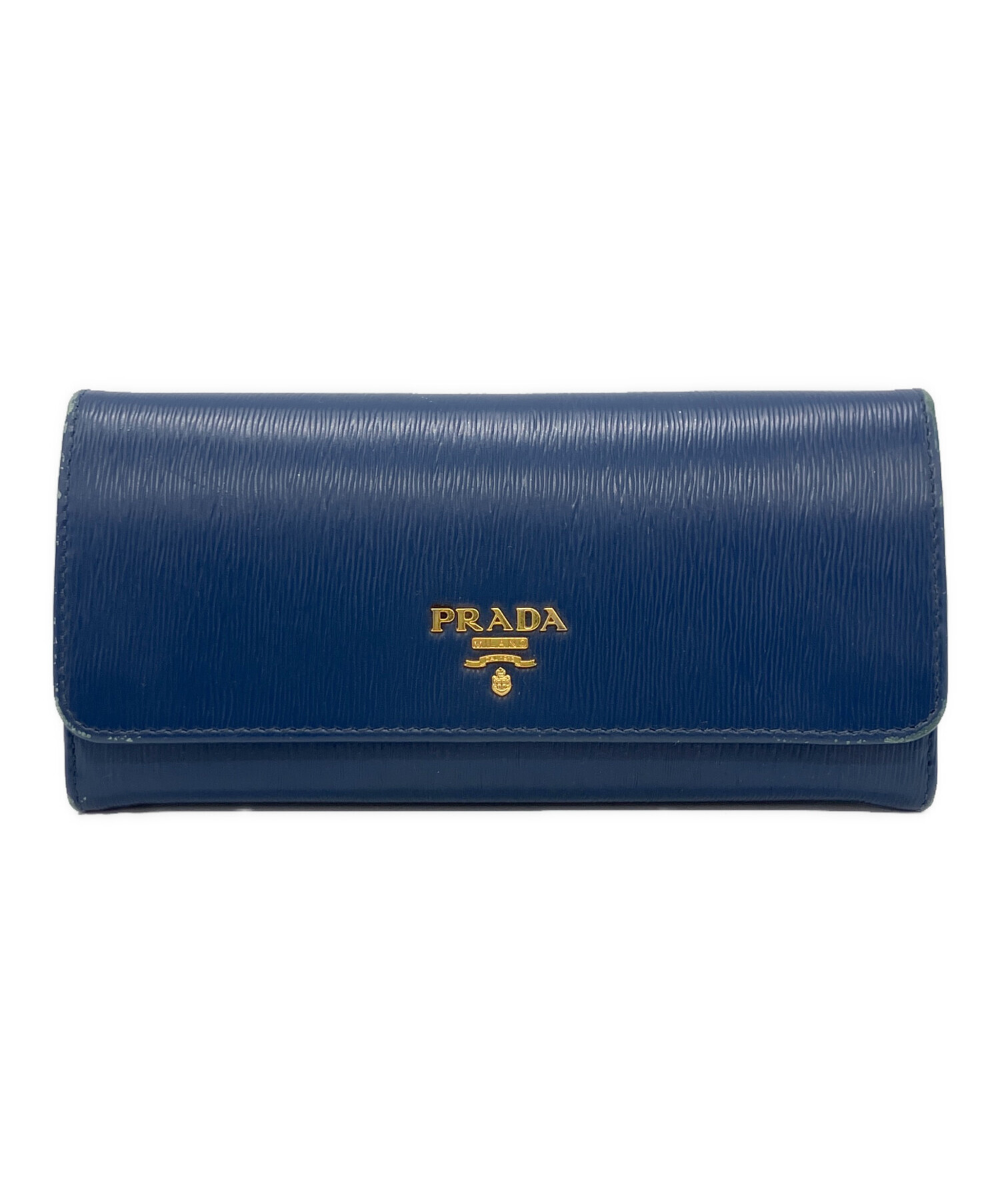 中古・古着通販】PRADA (プラダ) Wホック/カードケース付きレザー長