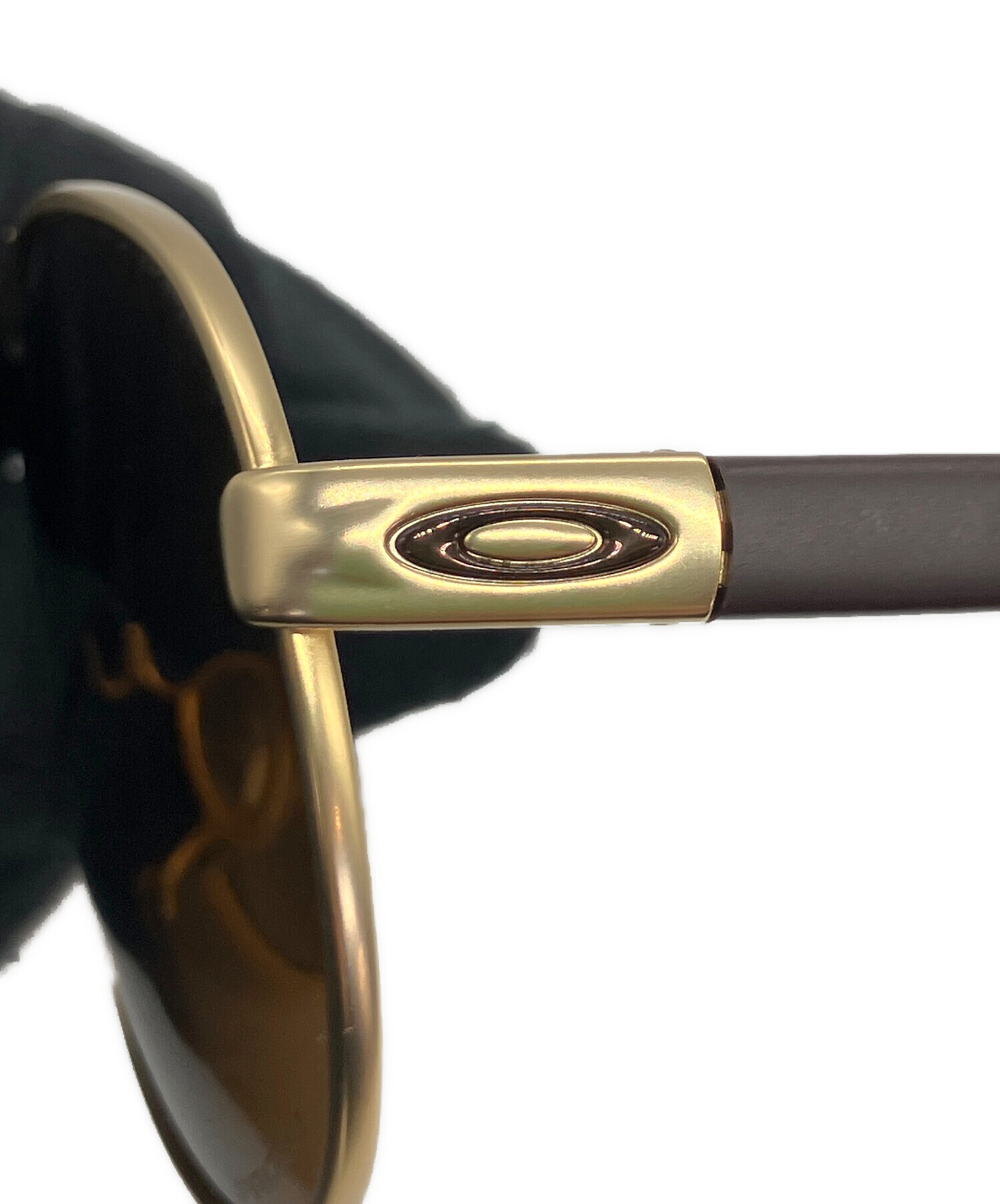 中古・古着通販】OAKLEY (オークリー) サテンゴールドサングラス